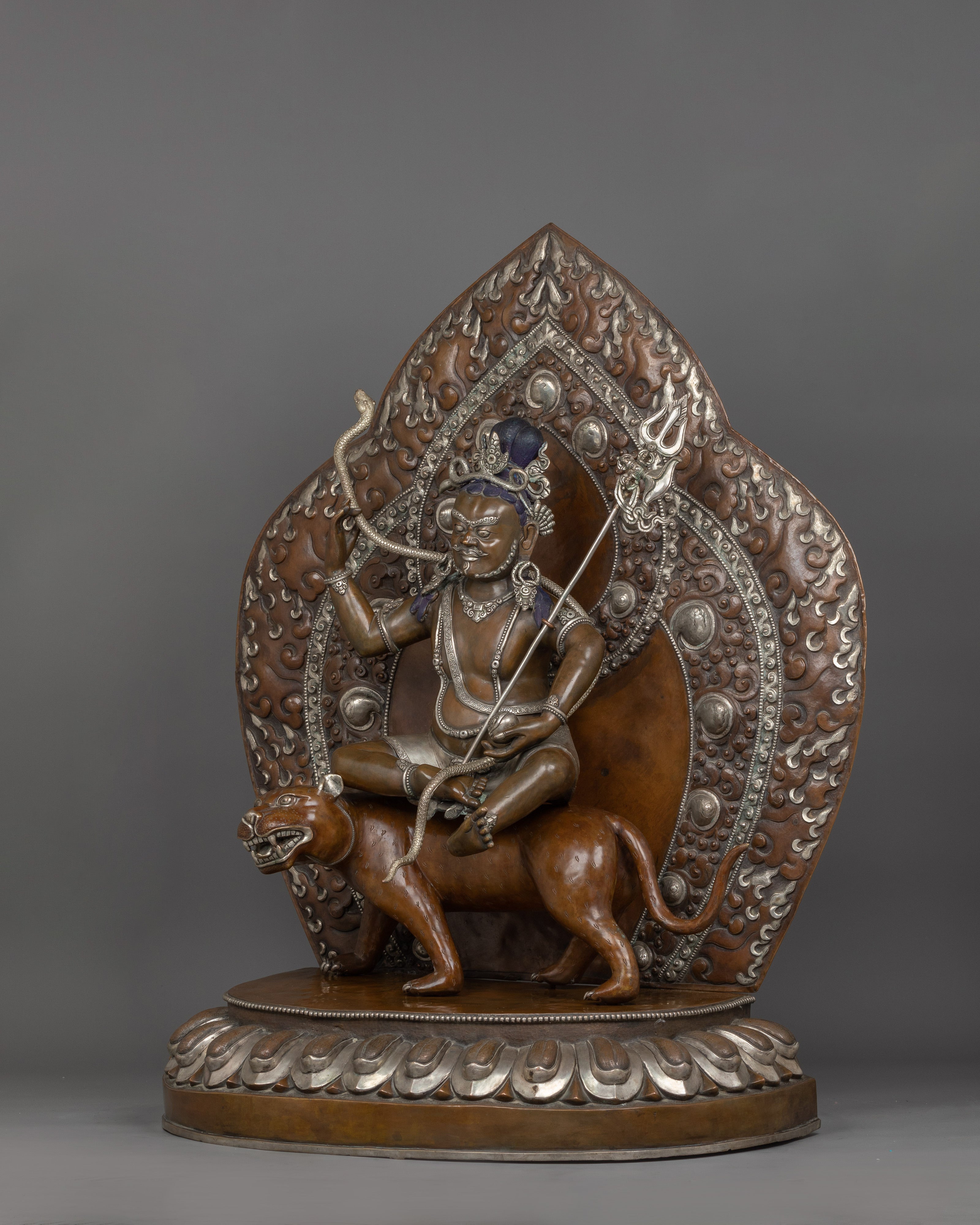 Handmade Dombi Heruka Statue | Fierce Protector Deity of Wisdom