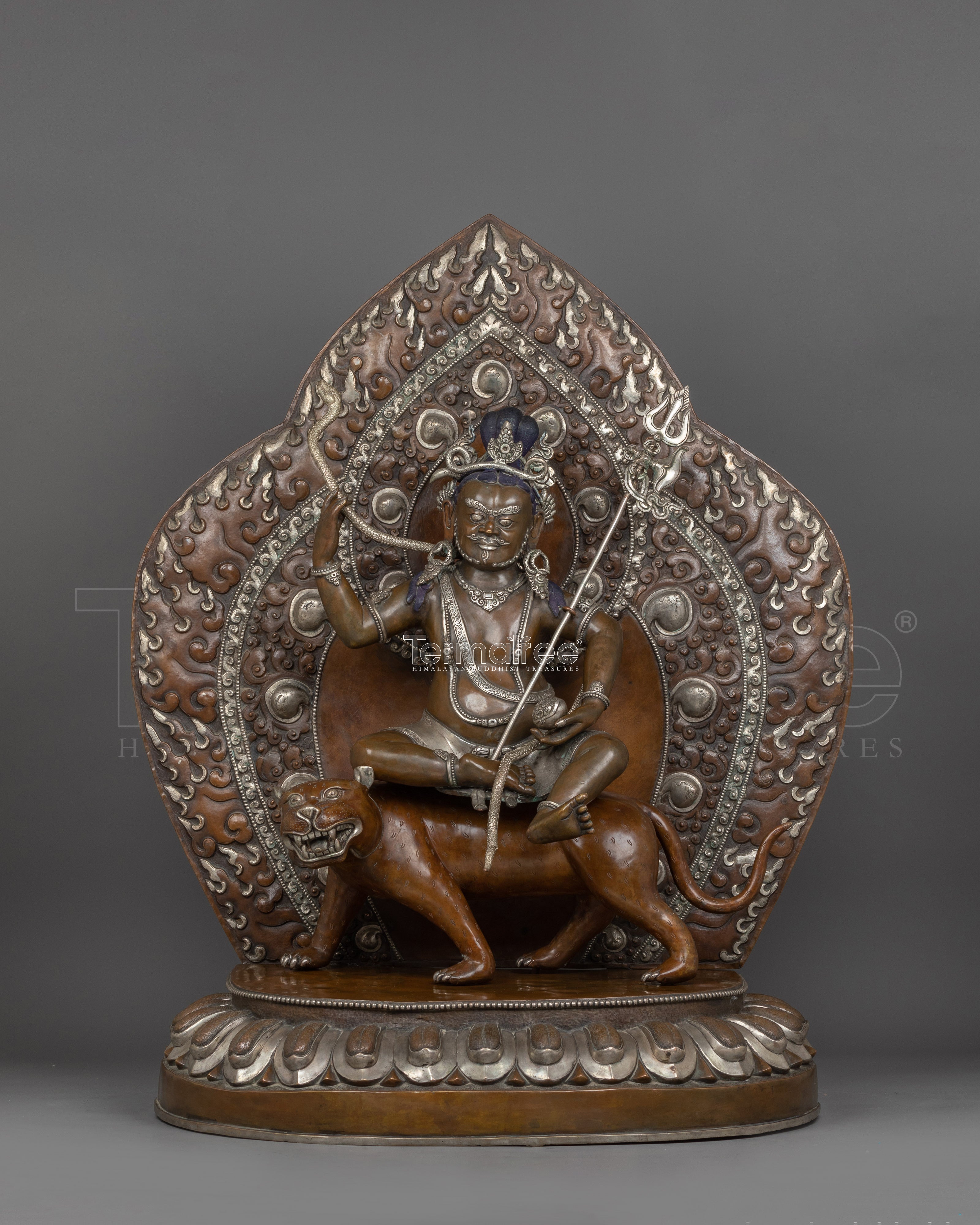 Handmade Dombi Heruka Statue | Fierce Protector Deity of Wisdom