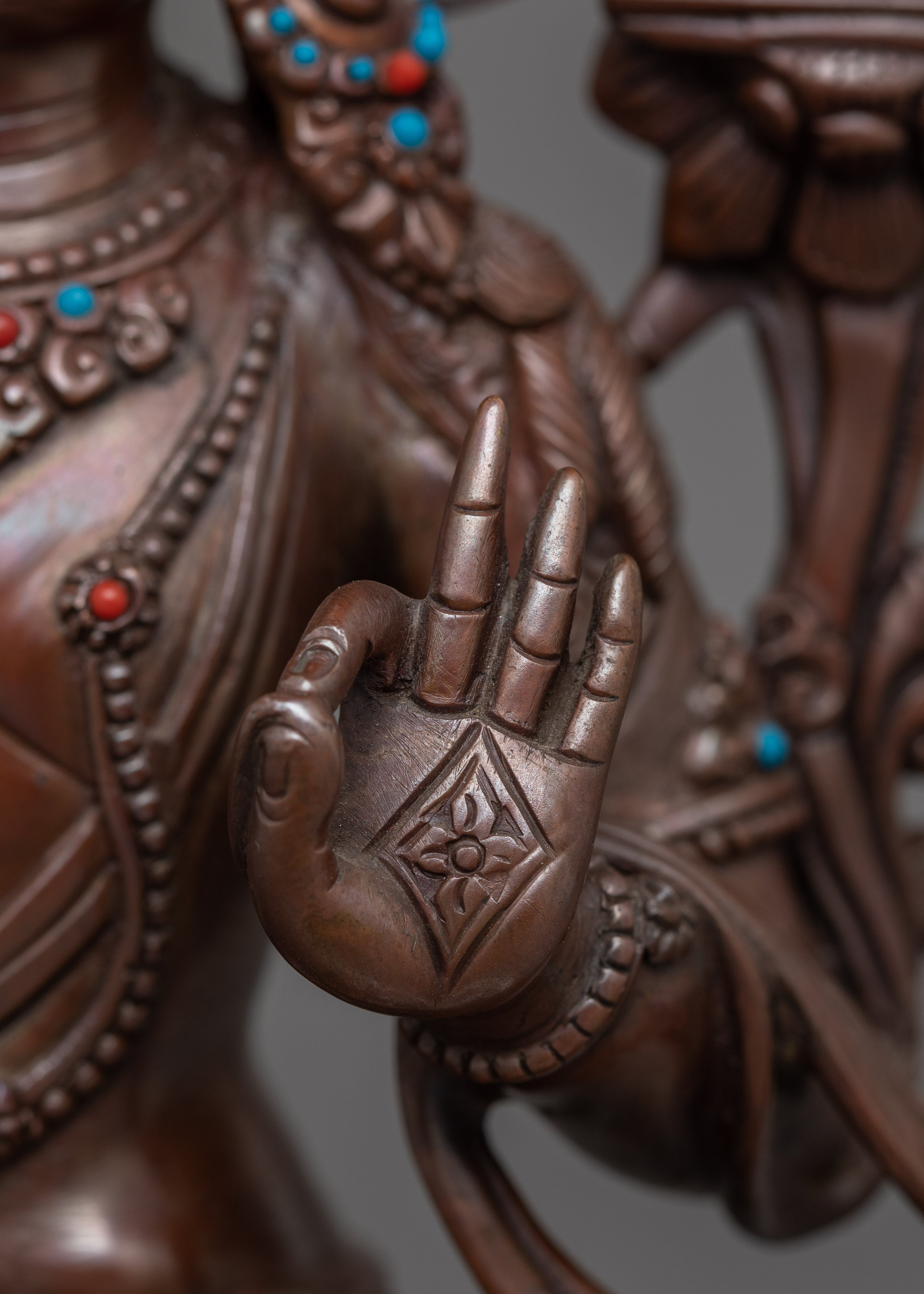 Handmade Manjughosa Figurine | The Bodhisattva of Wisdom and Knowledge