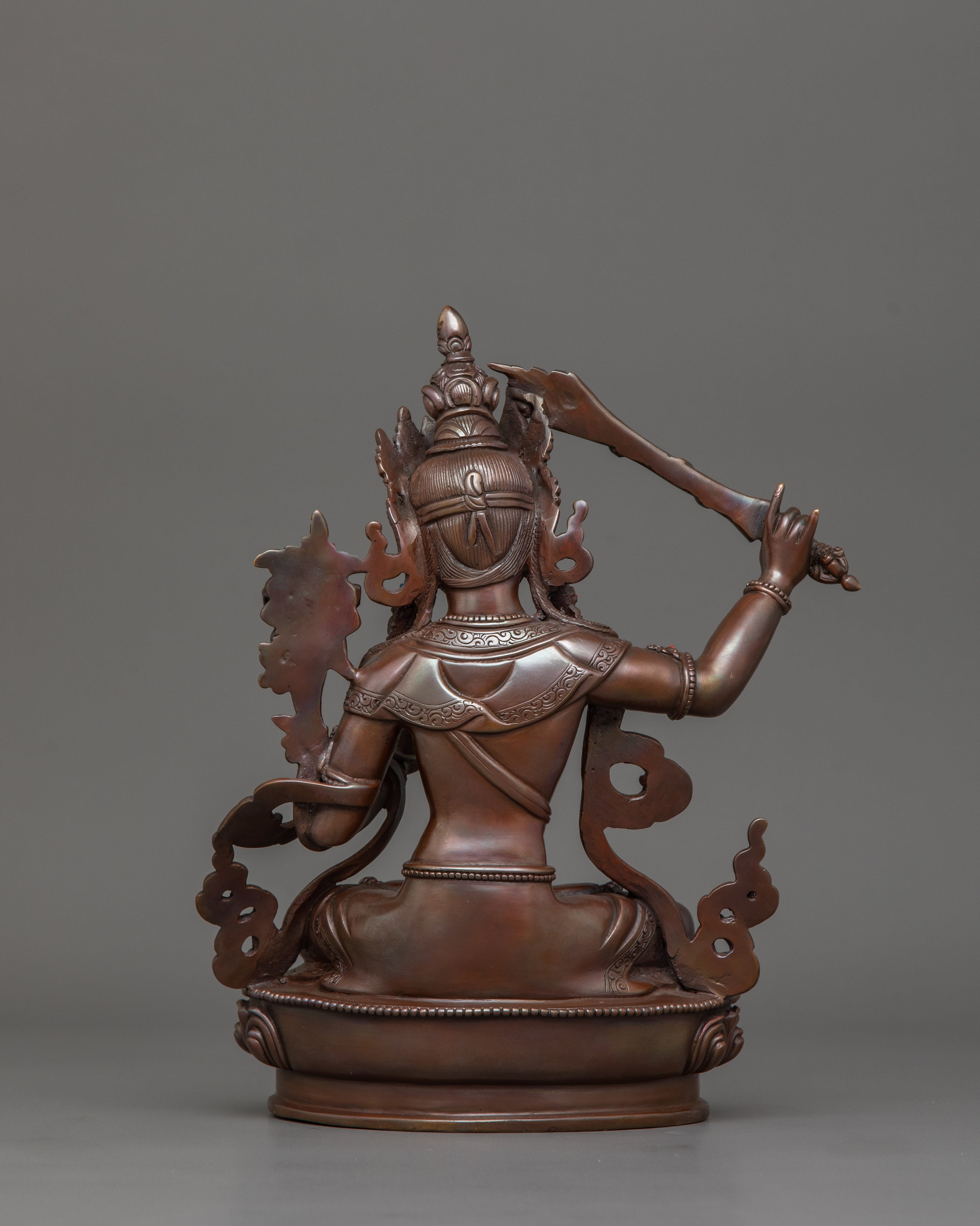 Handmade Manjughosa Figurine | The Bodhisattva of Wisdom and Knowledge