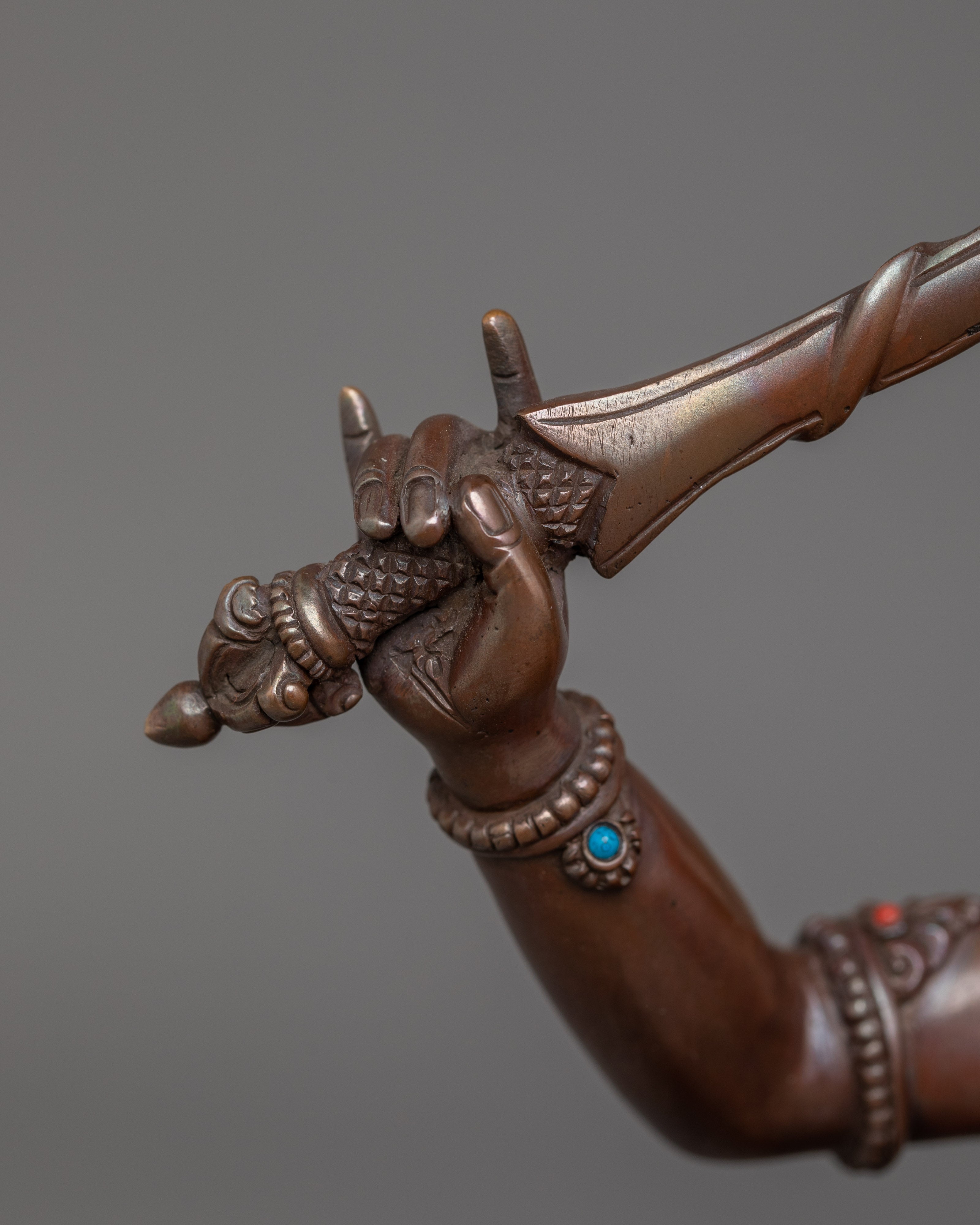 Handmade Manjughosa Figurine | The Bodhisattva of Wisdom and Knowledge