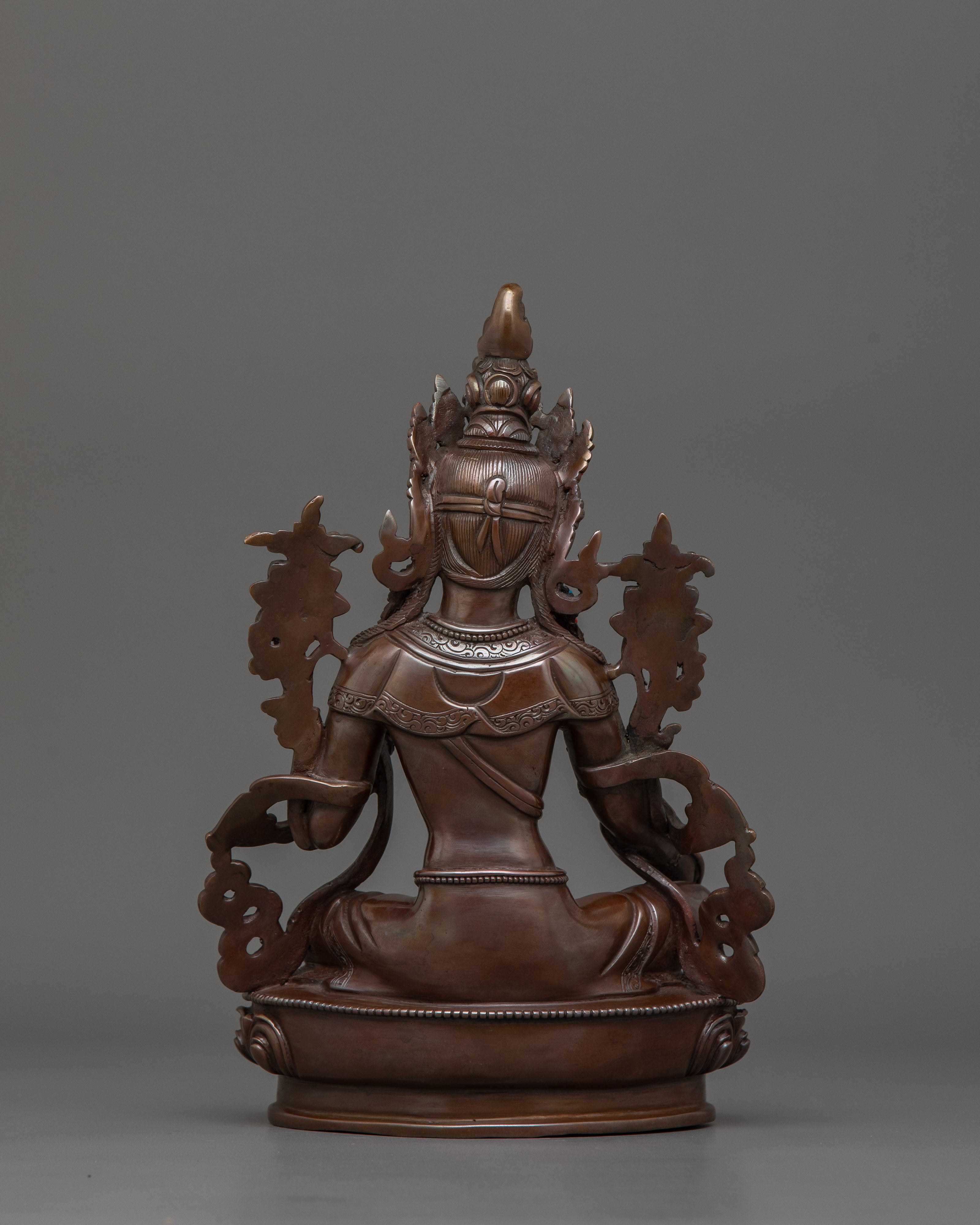 Himalayan Statue of Buddhist Deity Green Tara | Goddess of Protection
