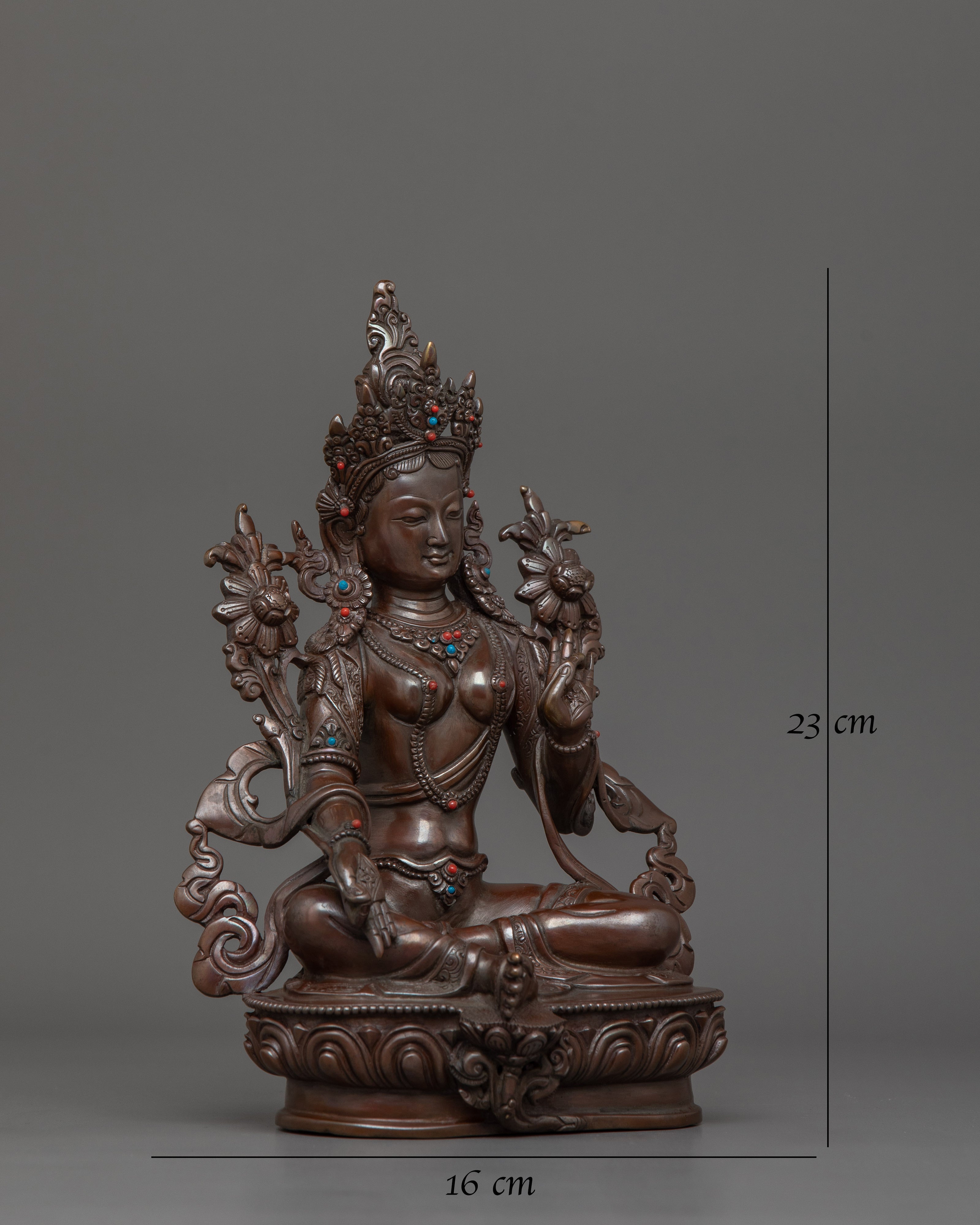 himalayan-statue-of-buddhist-deity-green-tara