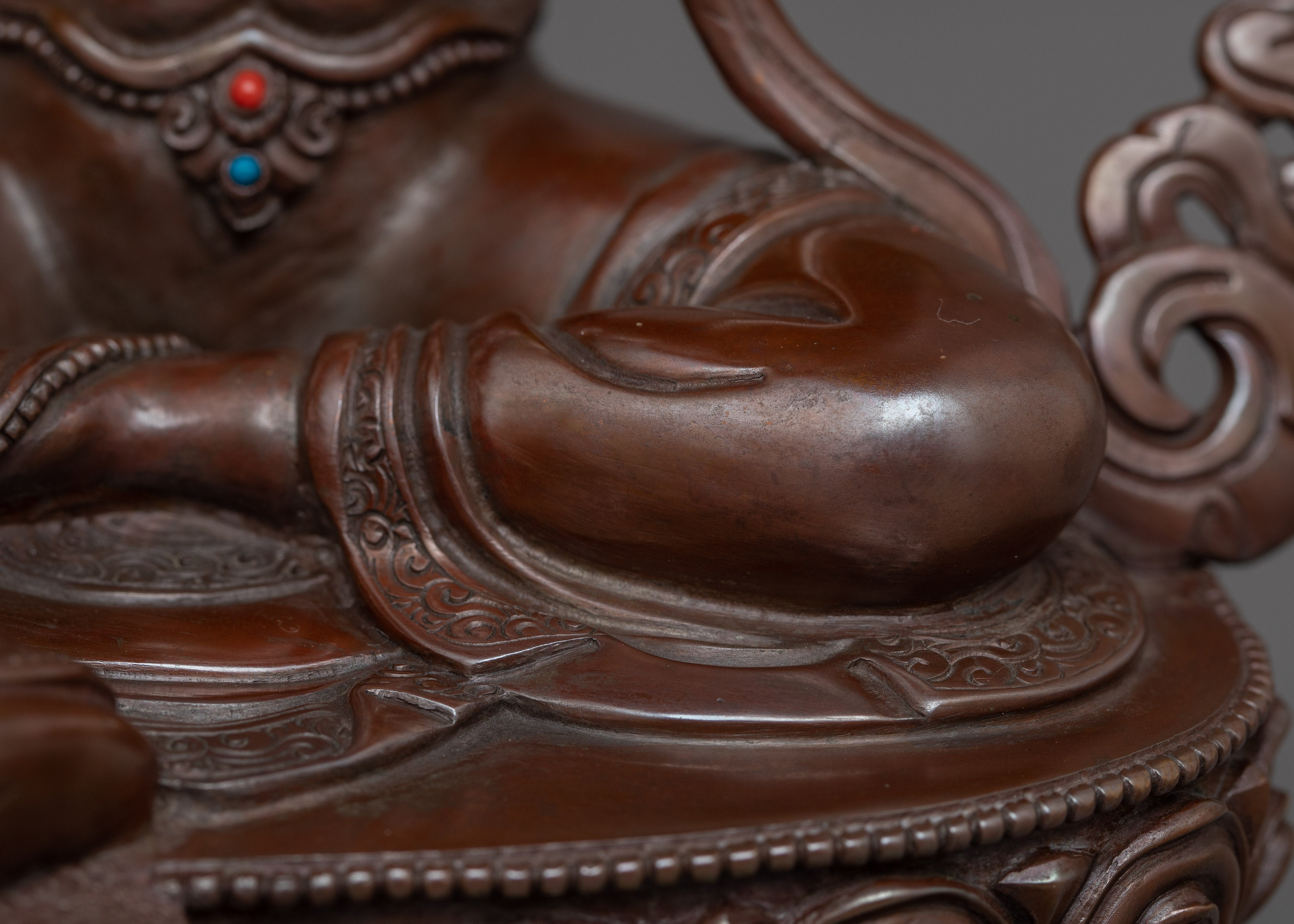 Himalayan Statue of Buddhist Deity Green Tara | Goddess of Protection