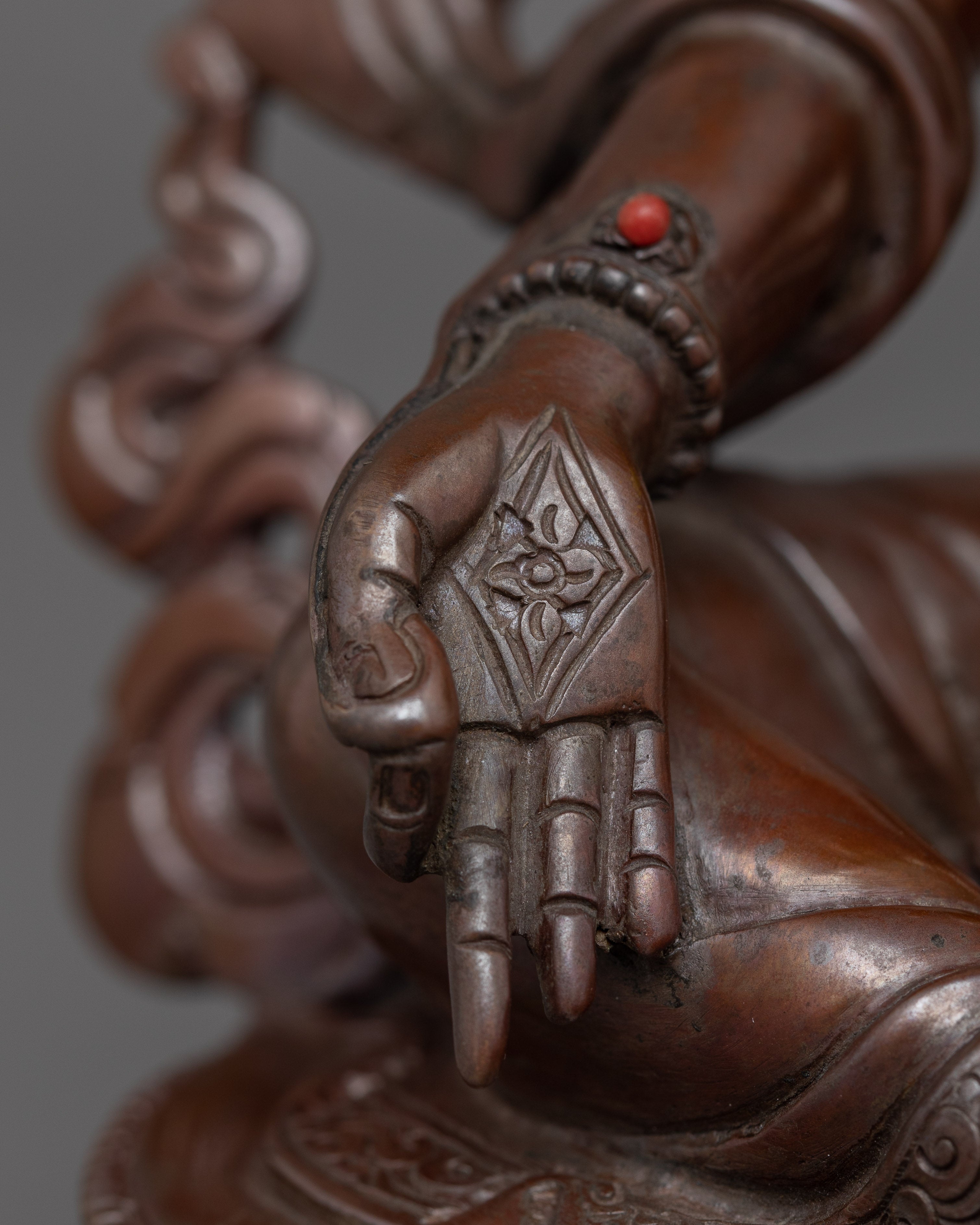 Himalayan Statue of Buddhist Deity Green Tara | Goddess of Protection