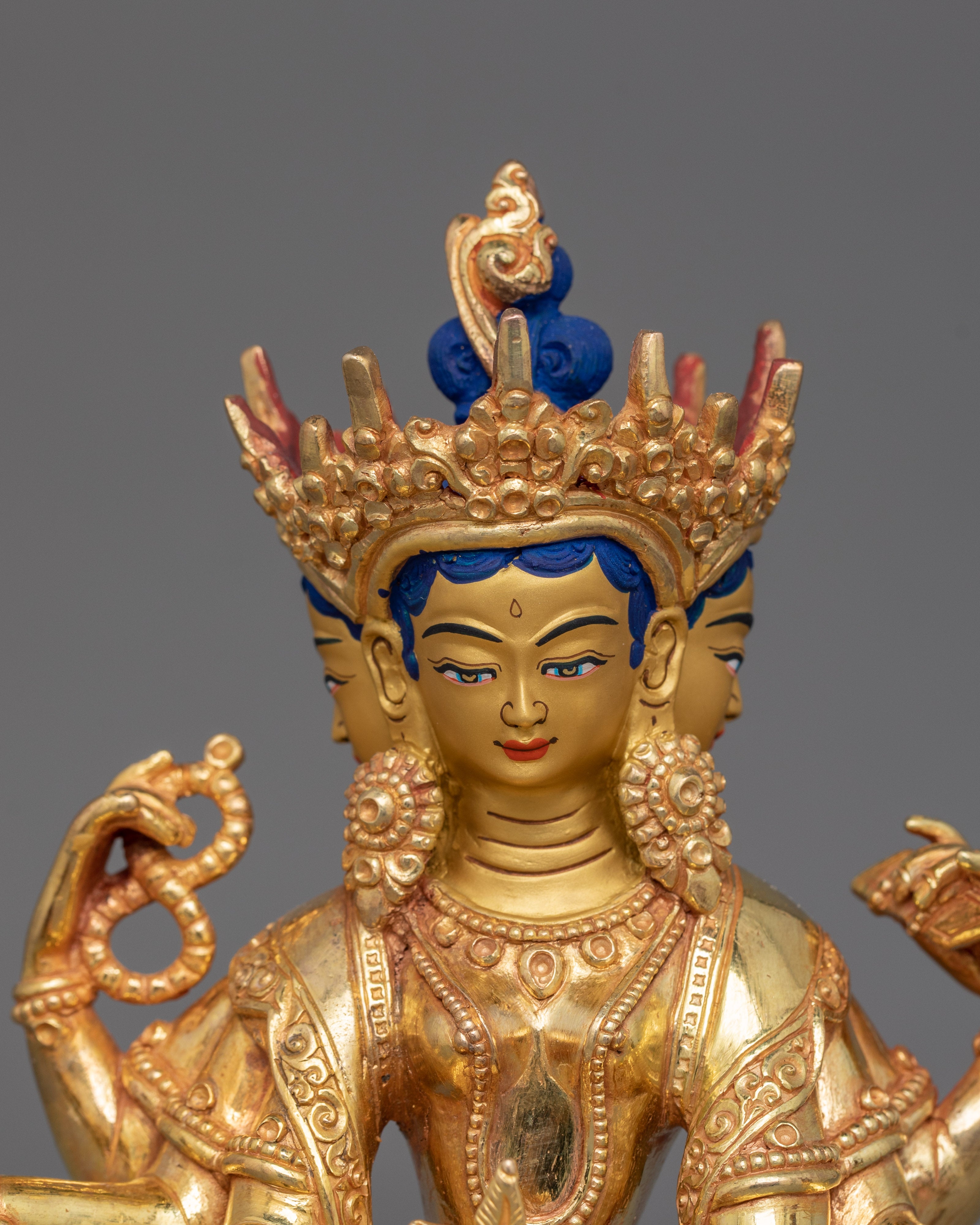 Handmade Vasudhara Figurine | Goddess of Abundance, and Spiritual Blessings