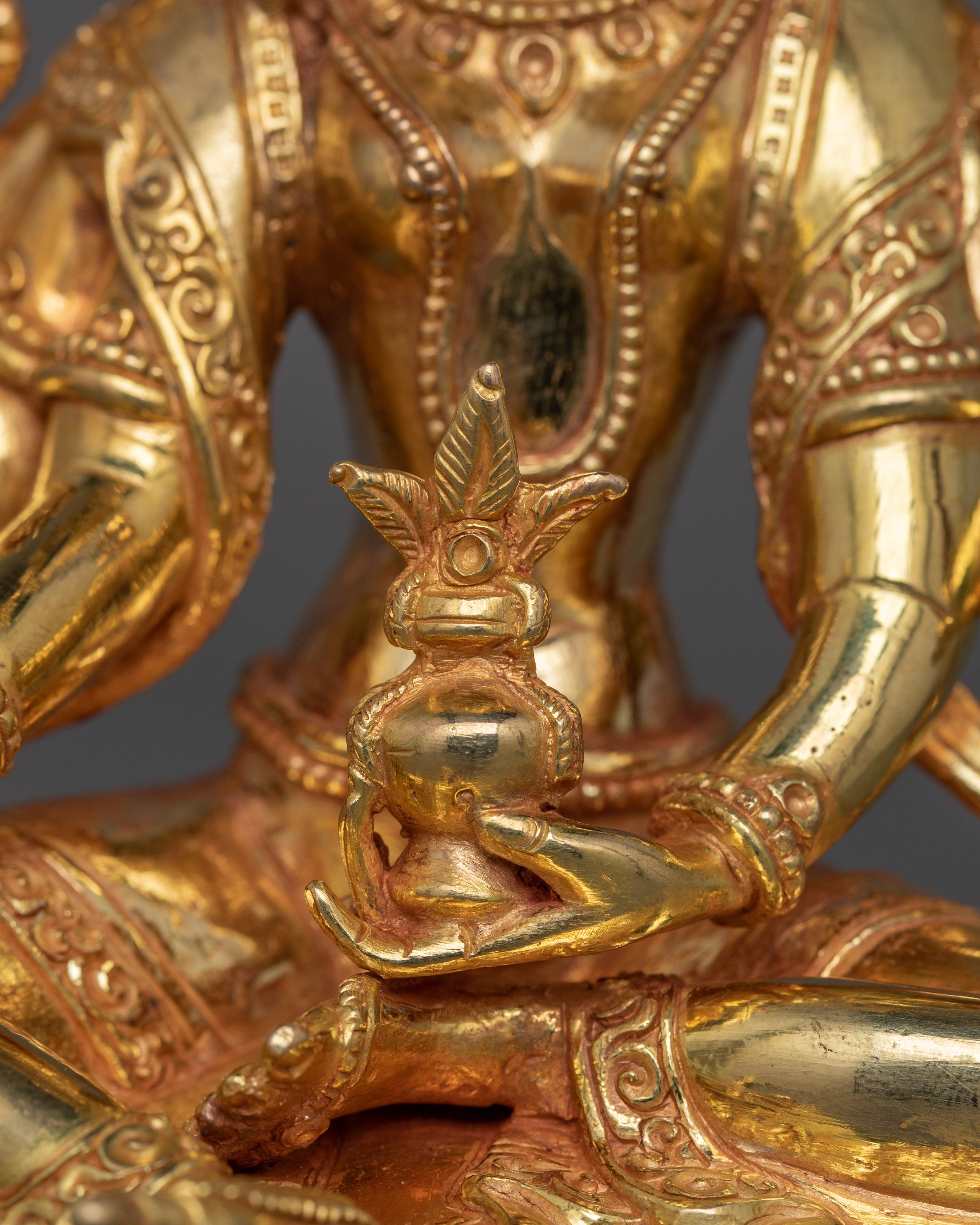 Handmade Vasudhara Figurine | Goddess of Abundance, and Spiritual Blessings