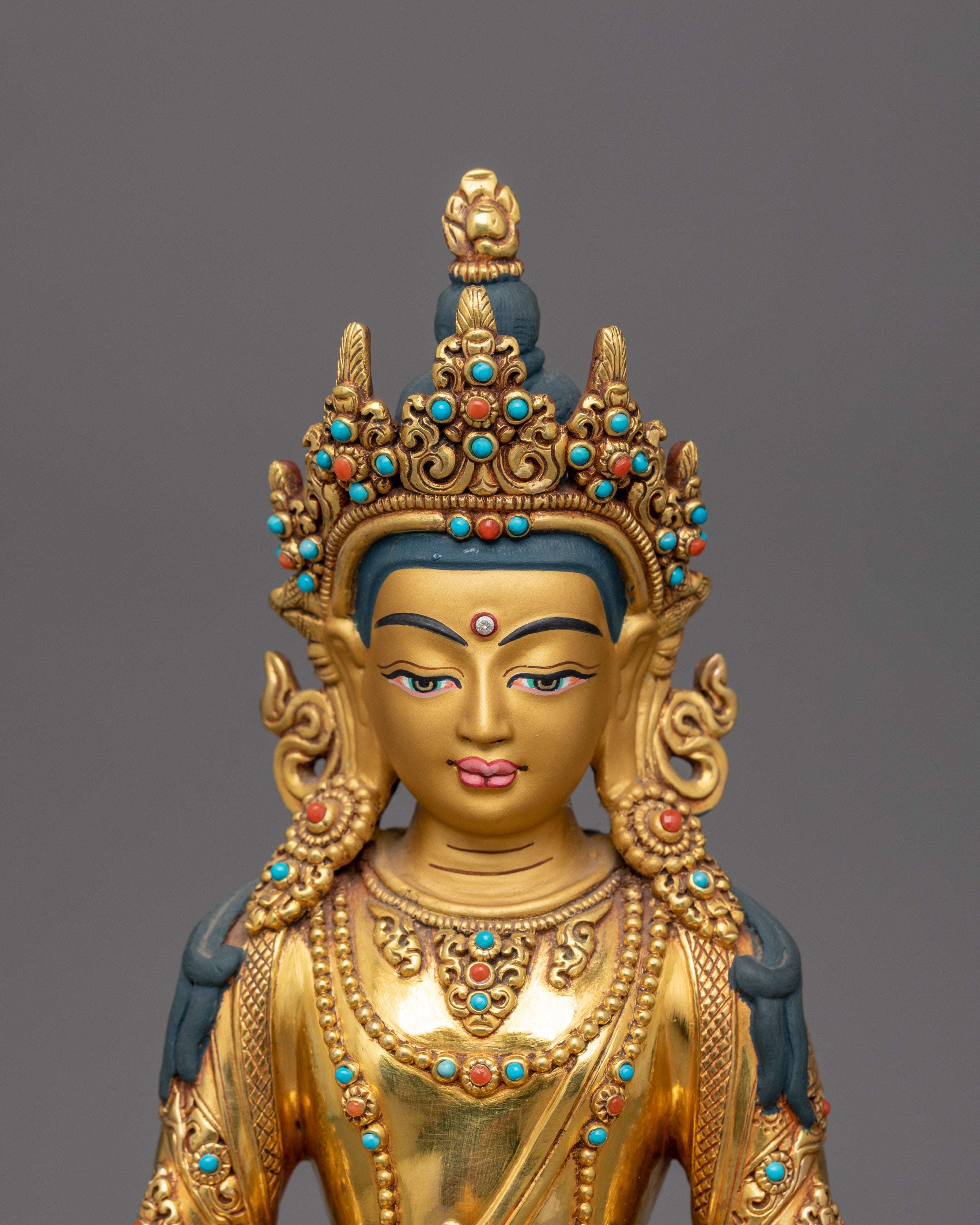 Amitayus Statue Deity of Boundless Life | Also Known as Longevity Deity