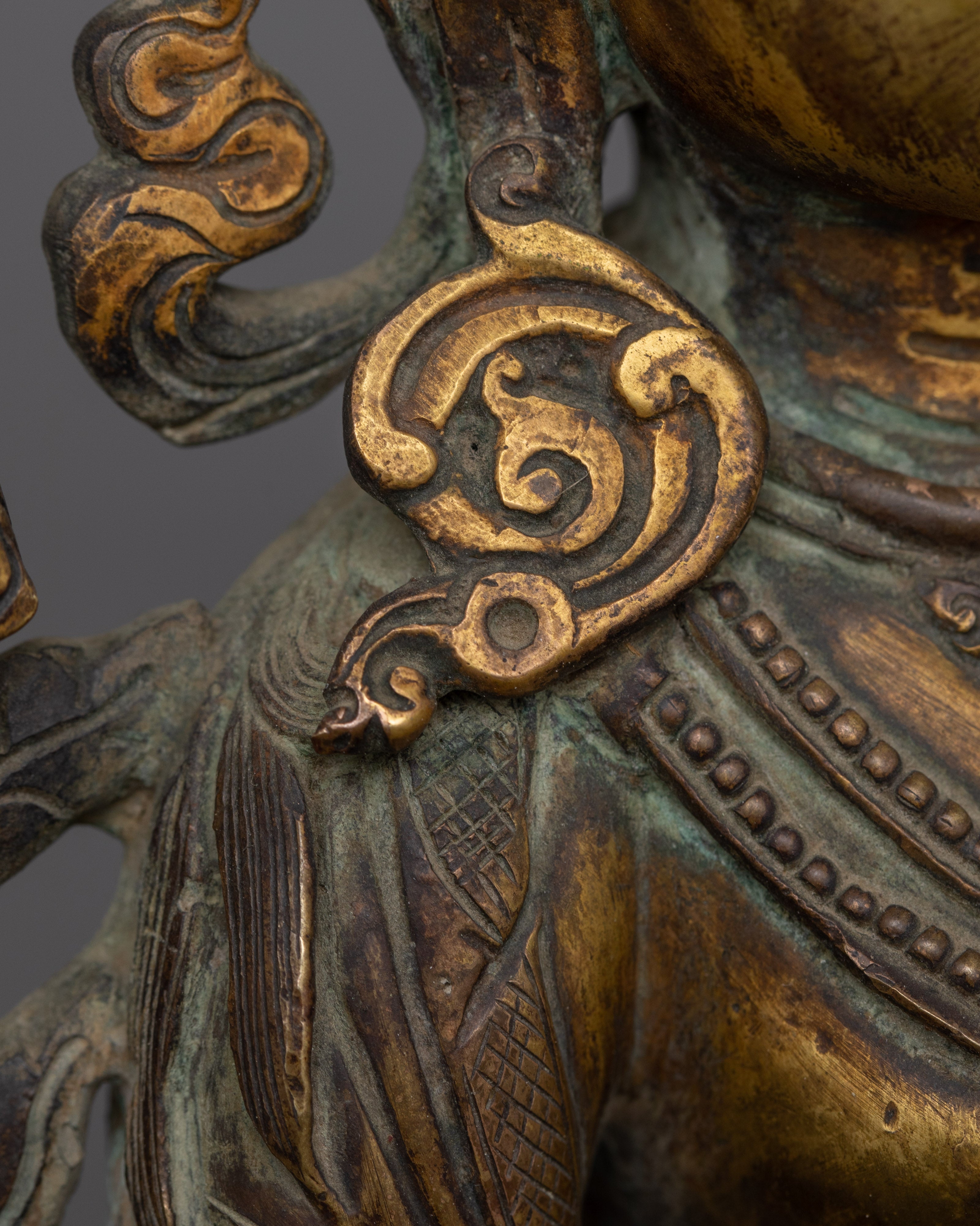 Antique finish Syamatara Statue | Also Known as Green Tara
