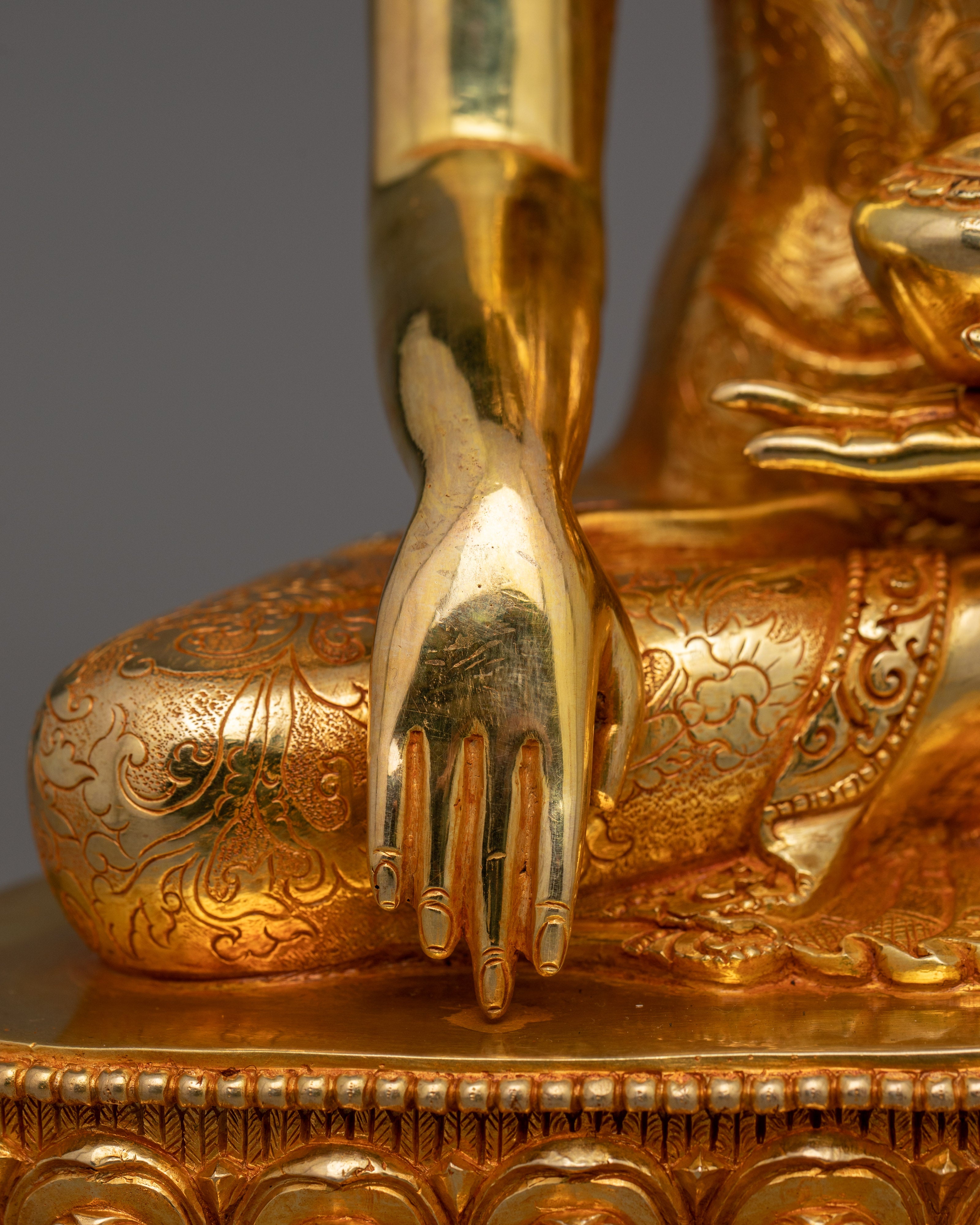 Enlightened Dharma Teacher Shakyamuni Buddha | Symbol of Spiritual Awakening