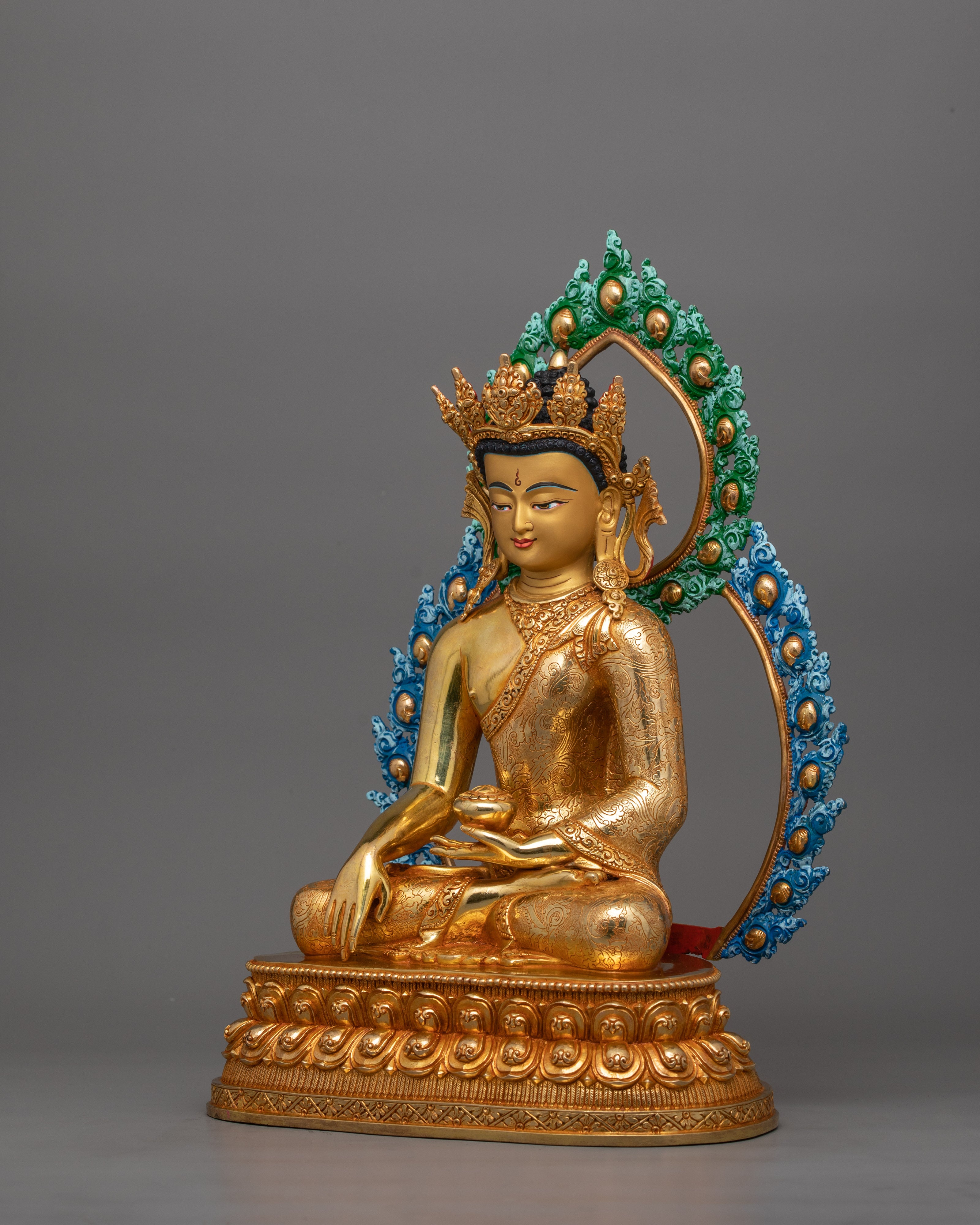 Enlightened Dharma Teacher Shakyamuni Buddha | Symbol of Spiritual Awakening