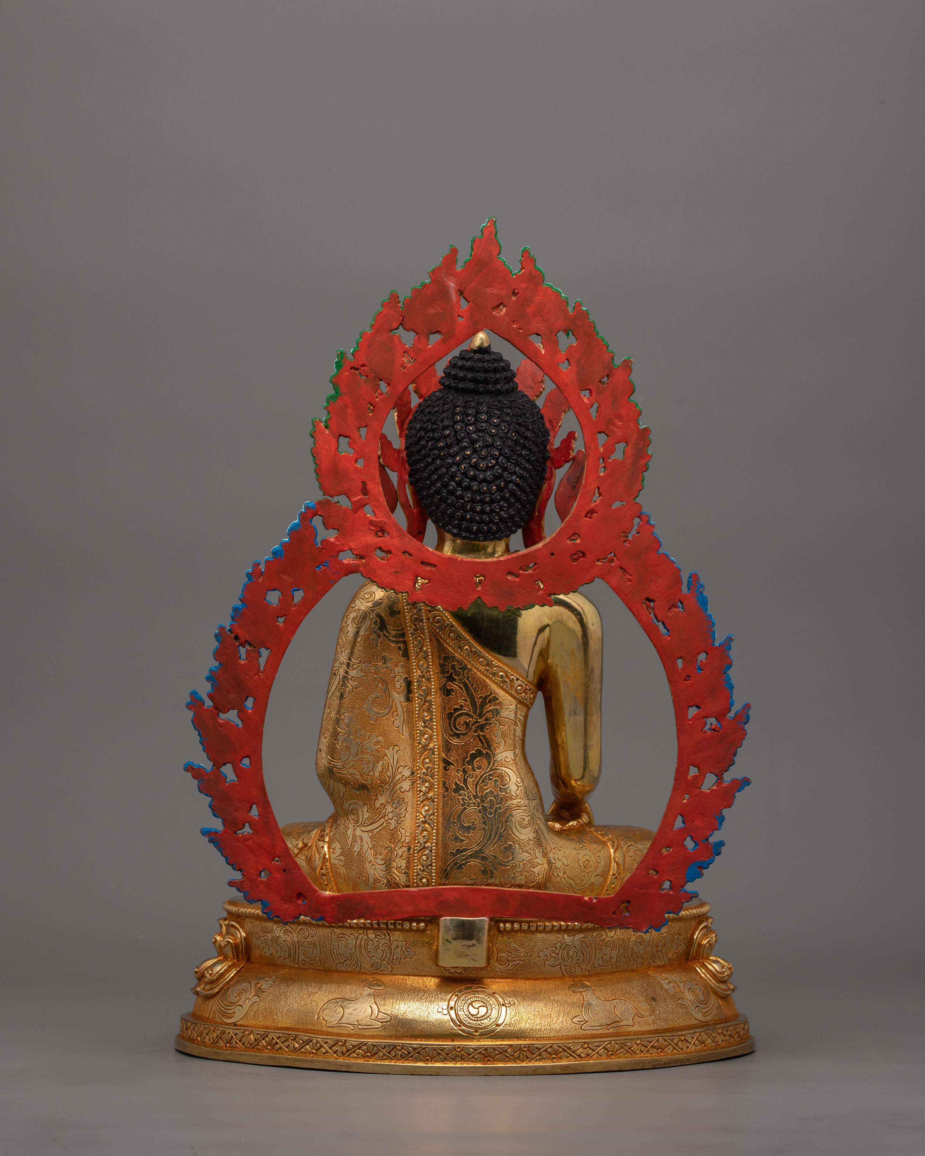 Enlightened Dharma Teacher Shakyamuni Buddha | Symbol of Spiritual Awakening