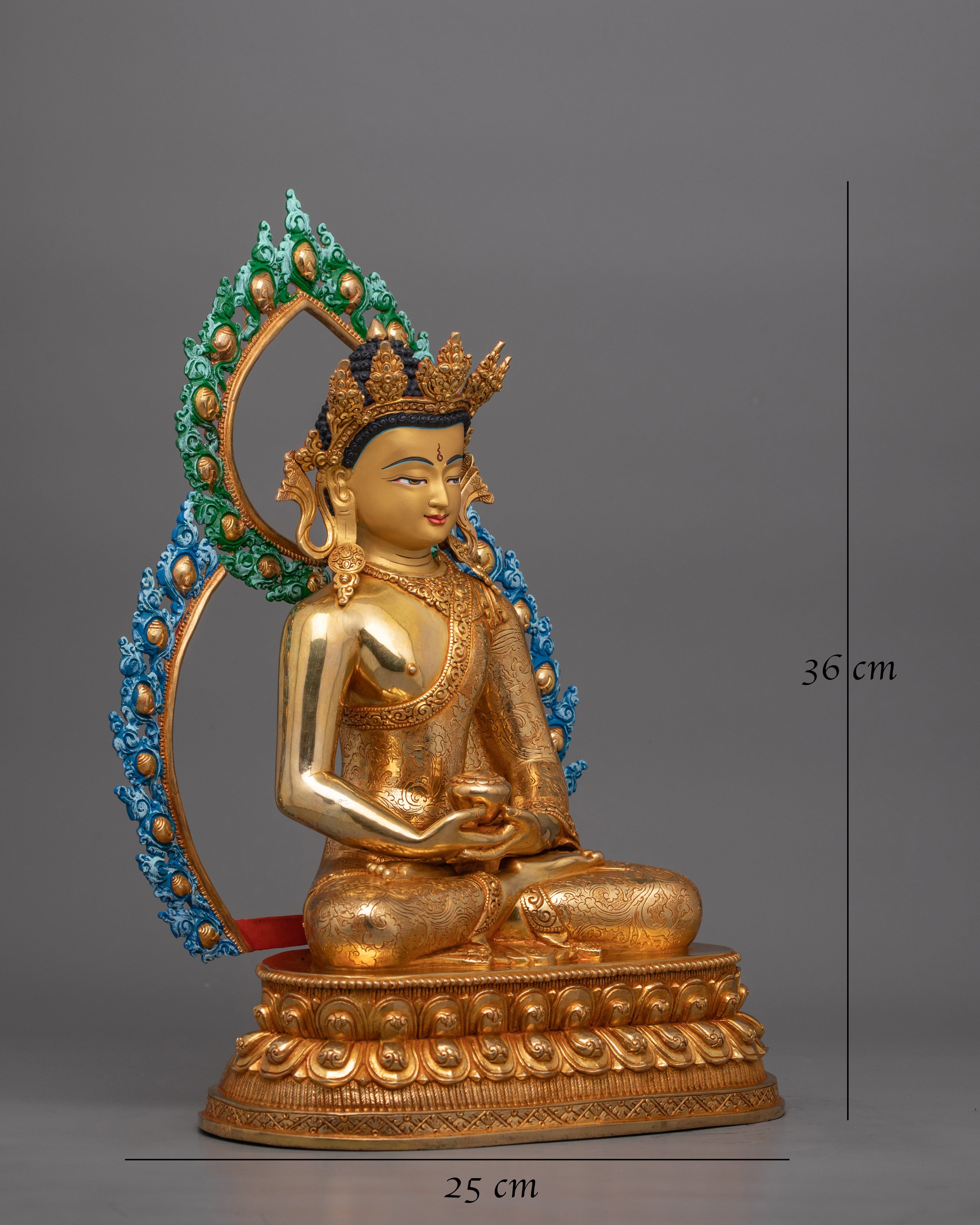 Sacred Amitabha Infinite Light Buddha Statue