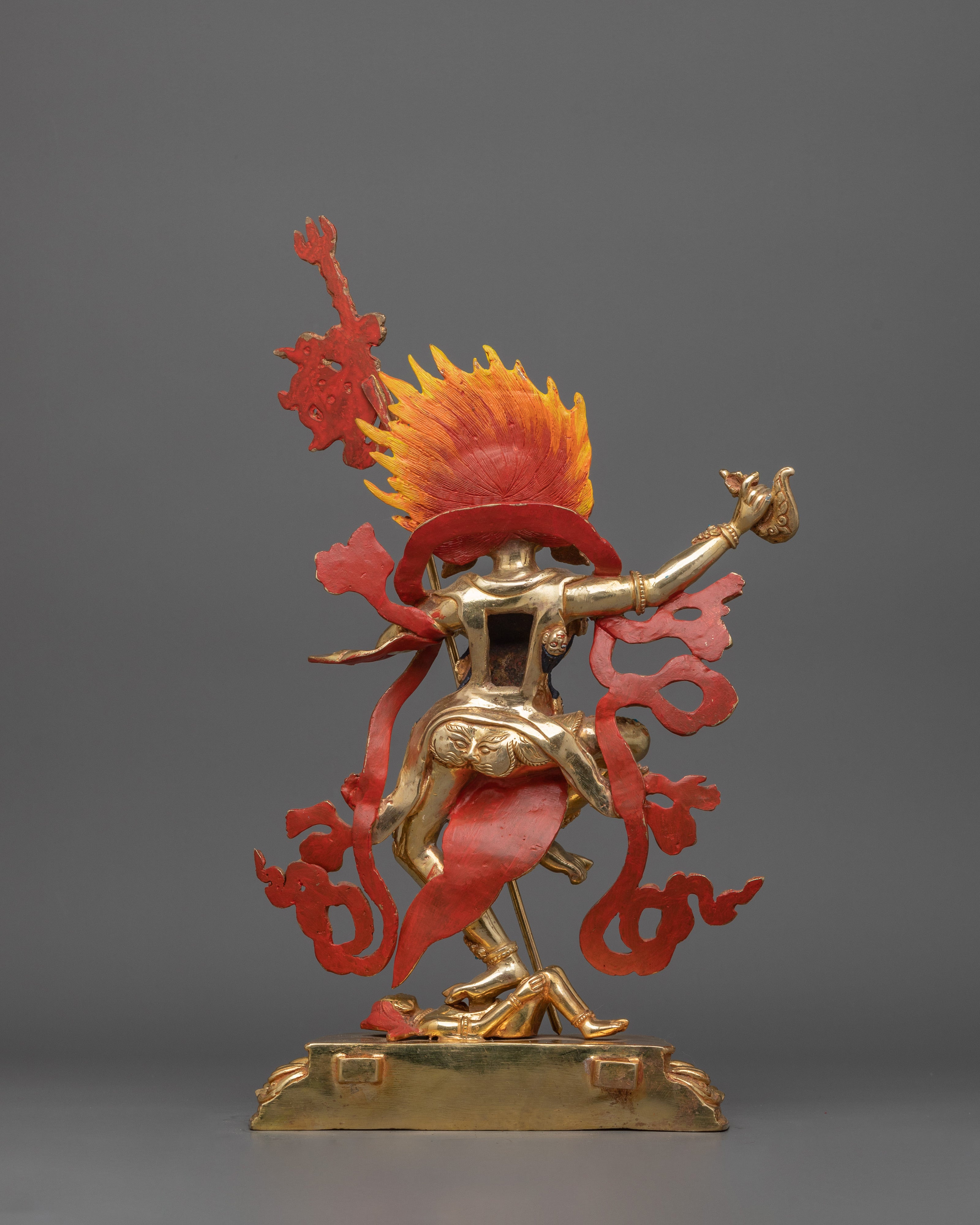 Standing Dorje Phagmo Dakini Statue | Religious Himalayan Zen Art Figurine