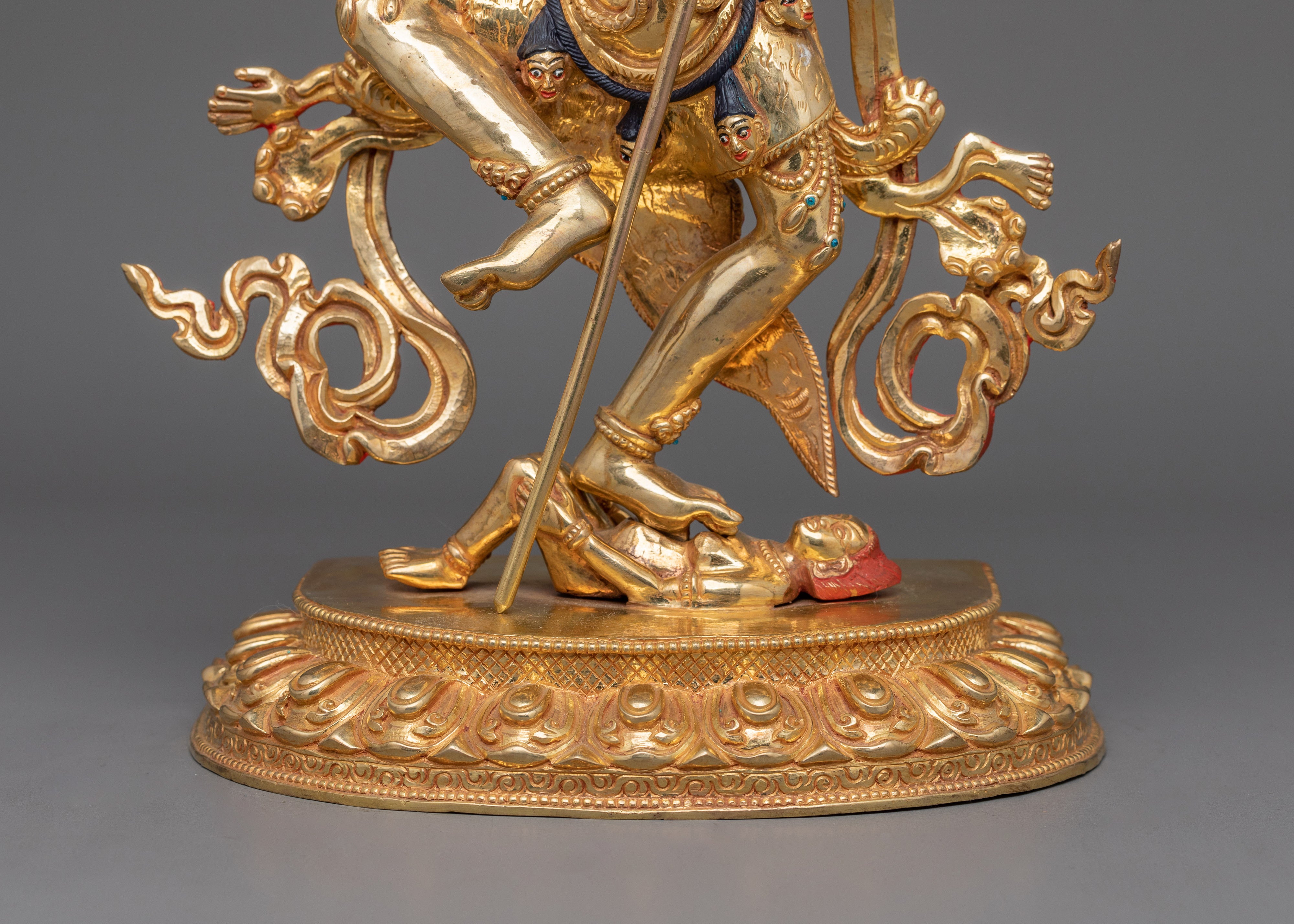 Standing Dorje Phagmo Dakini Statue | Religious Himalayan Zen Art Figurine