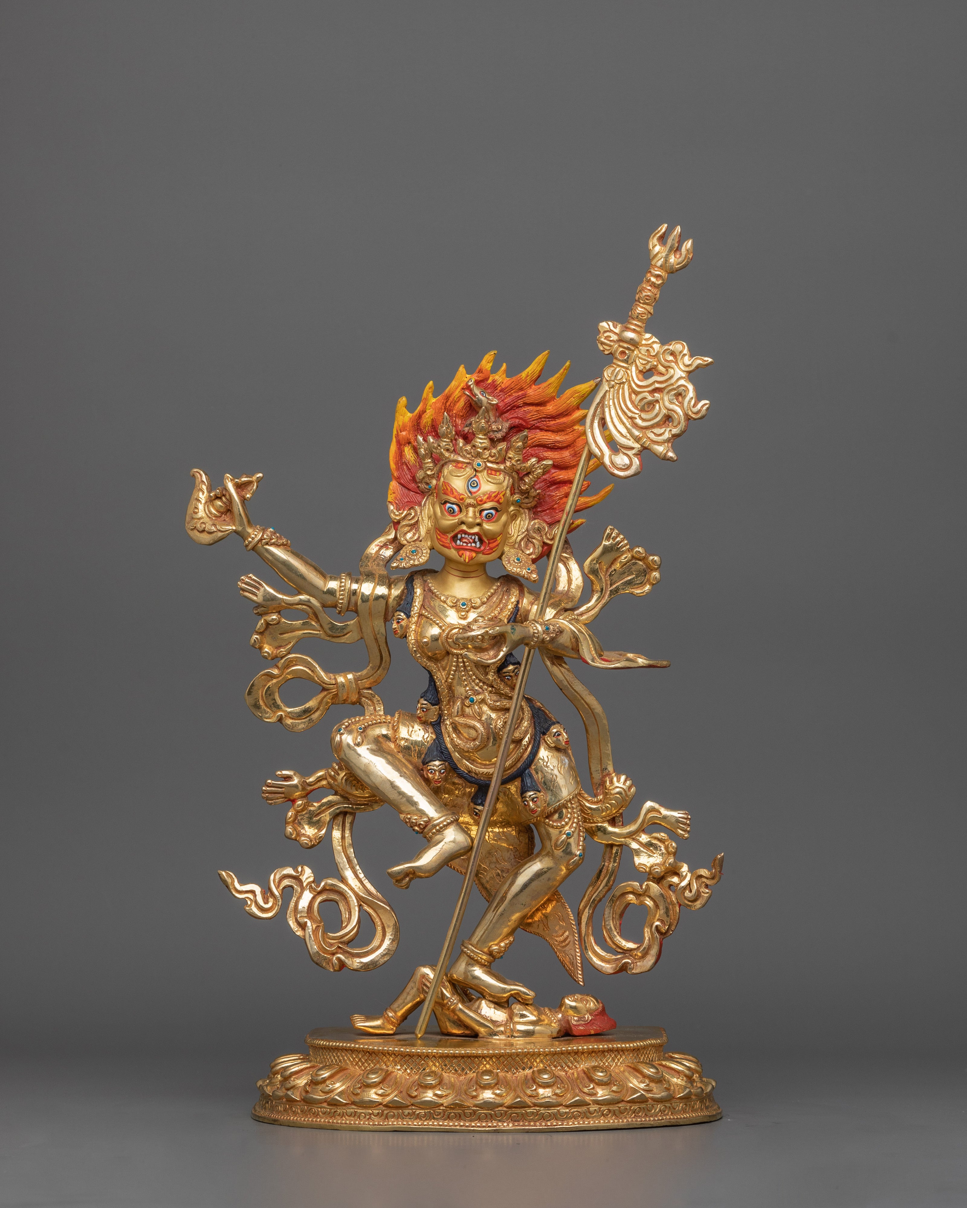 Standing Dorje Phagmo Dakini Statue | Religious Himalayan Zen Art Figurine