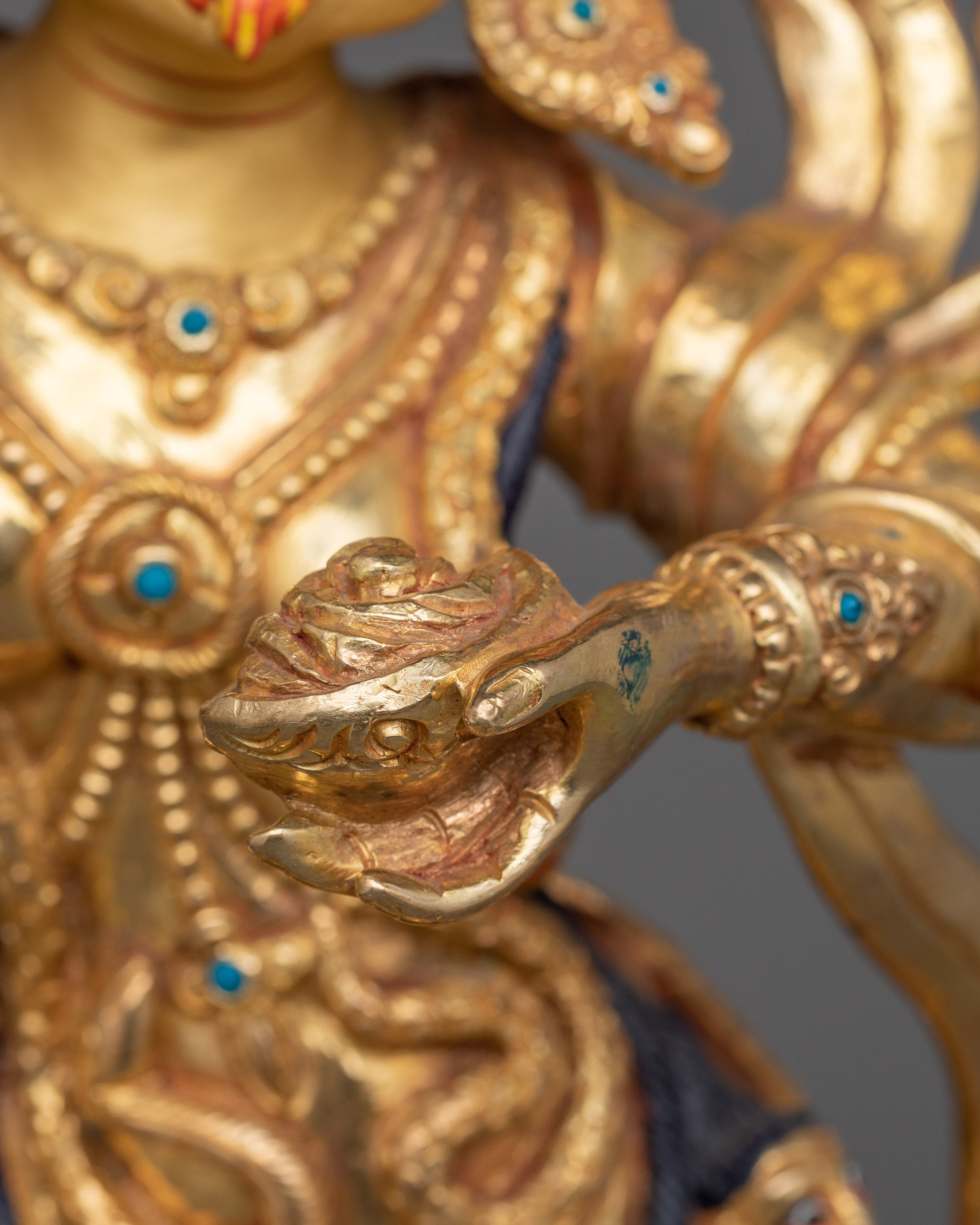 Standing Dorje Phagmo Dakini Statue | Religious Himalayan Zen Art Figurine