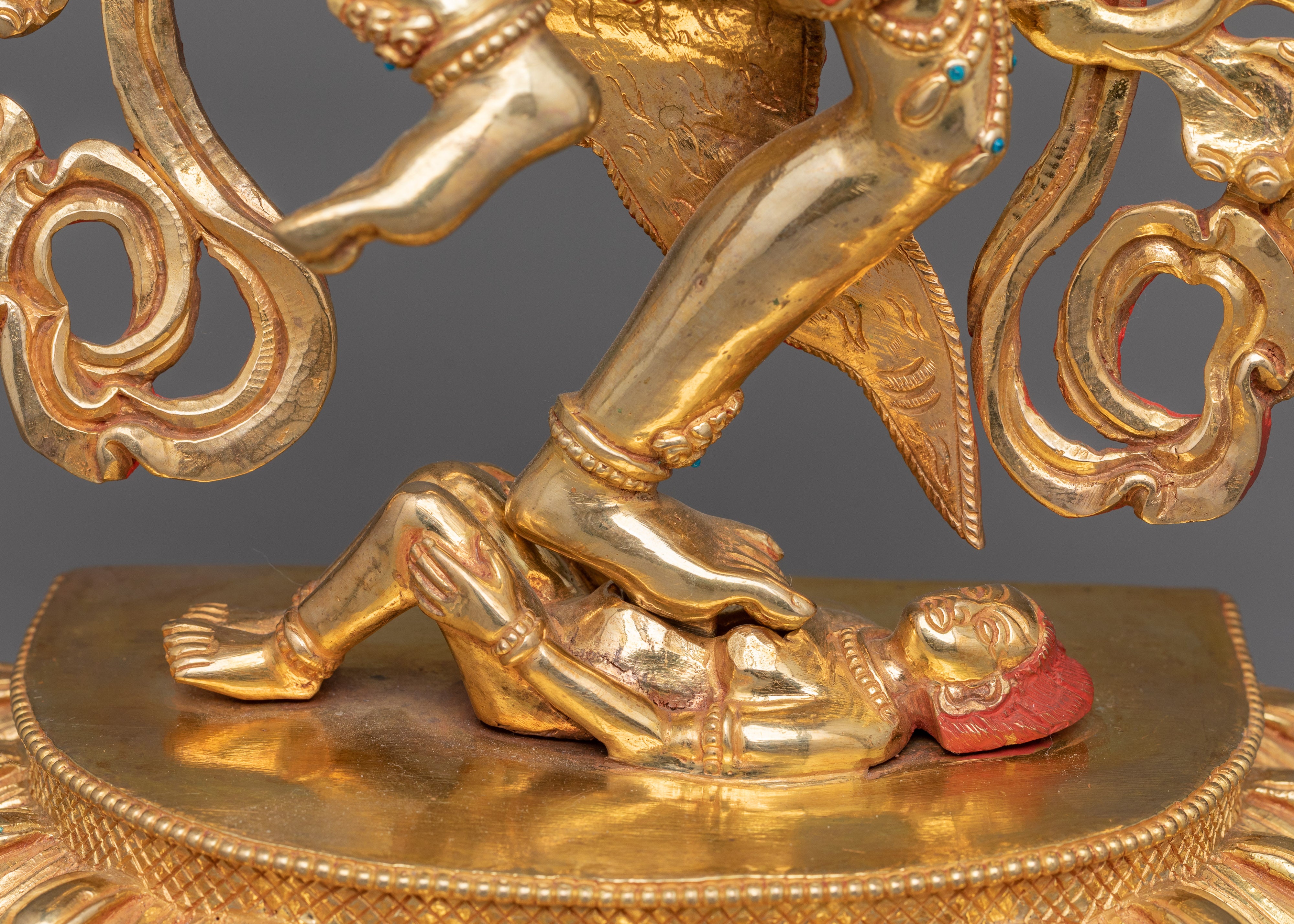 Standing Dorje Phagmo Dakini Statue | Religious Himalayan Zen Art Figurine