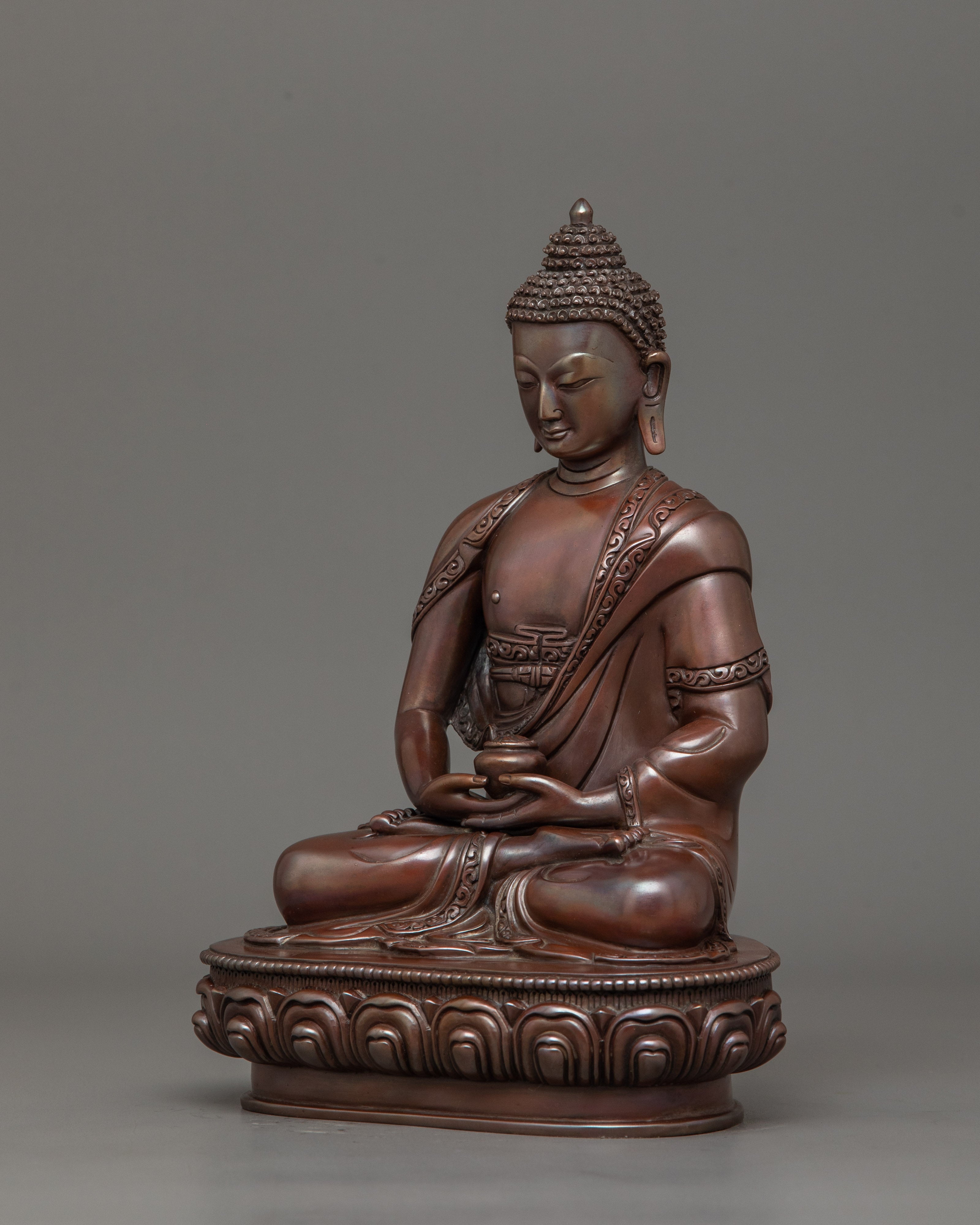 Handmade Amitabha Buddha Statue | Himalayan Crafted Artwork