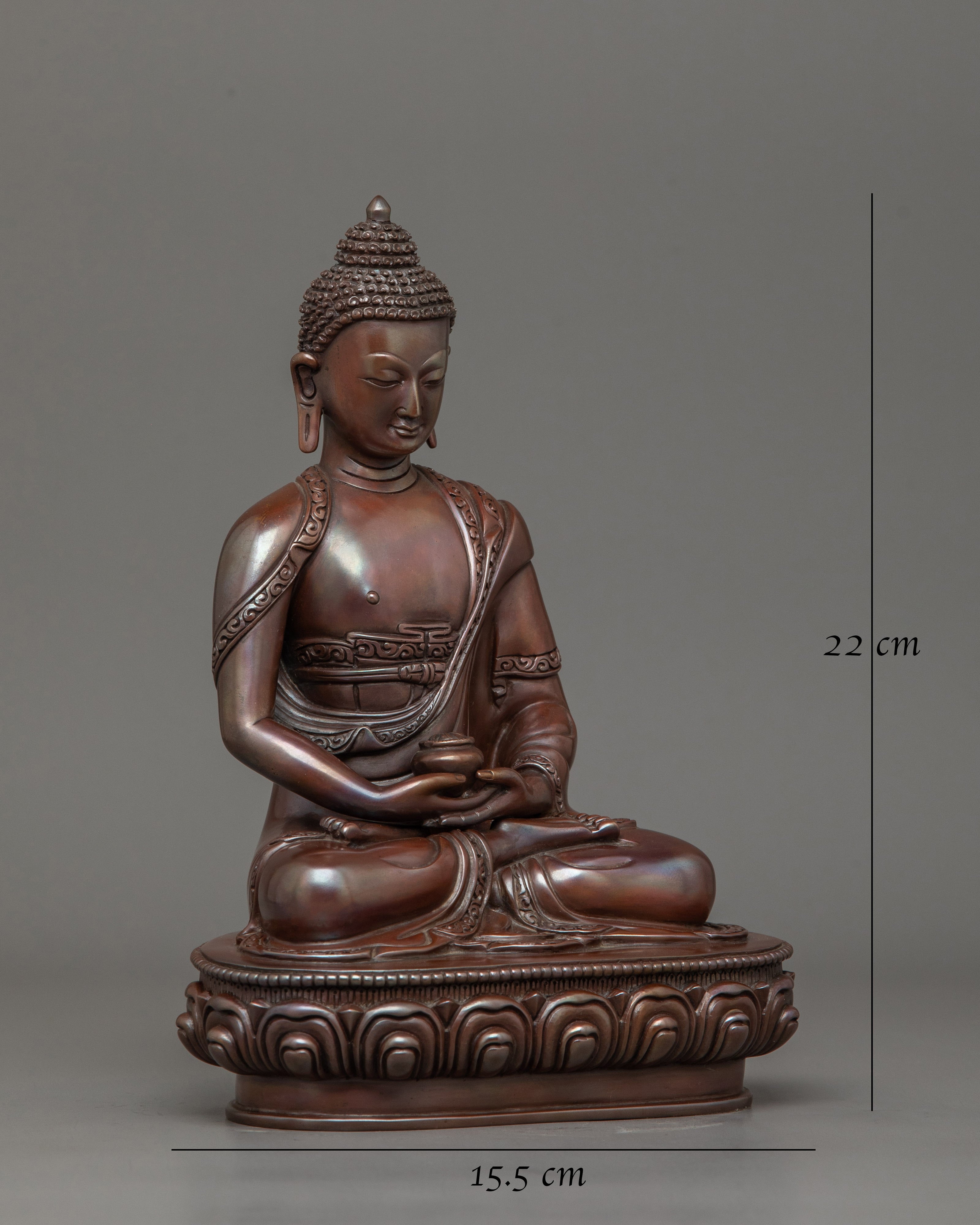 Handmade Amitabha Buddha Statue | Himalayan Crafted Artwork
