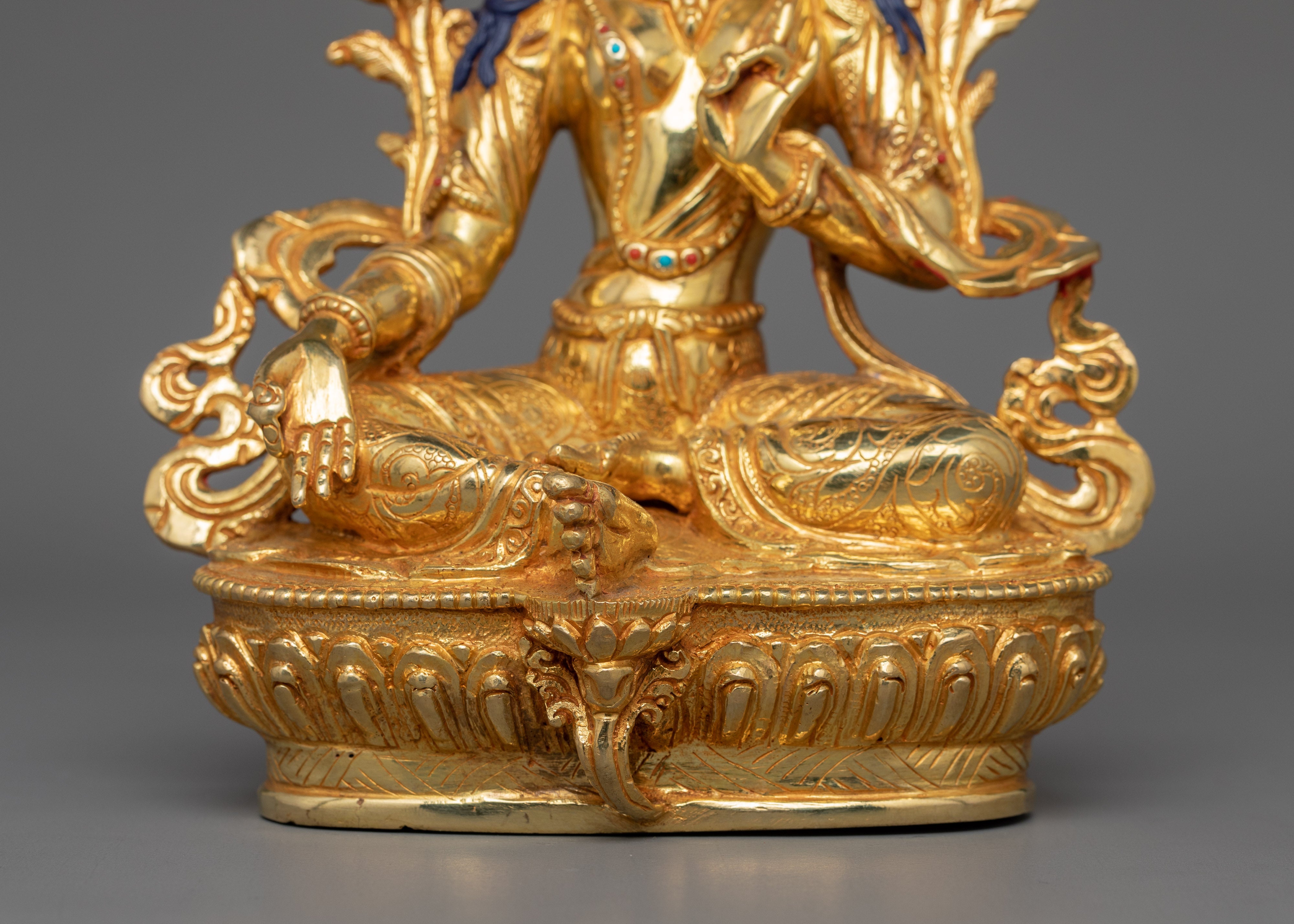 Goddess of Compassion Green Tara Statue | The Female Bodhisattva Statue