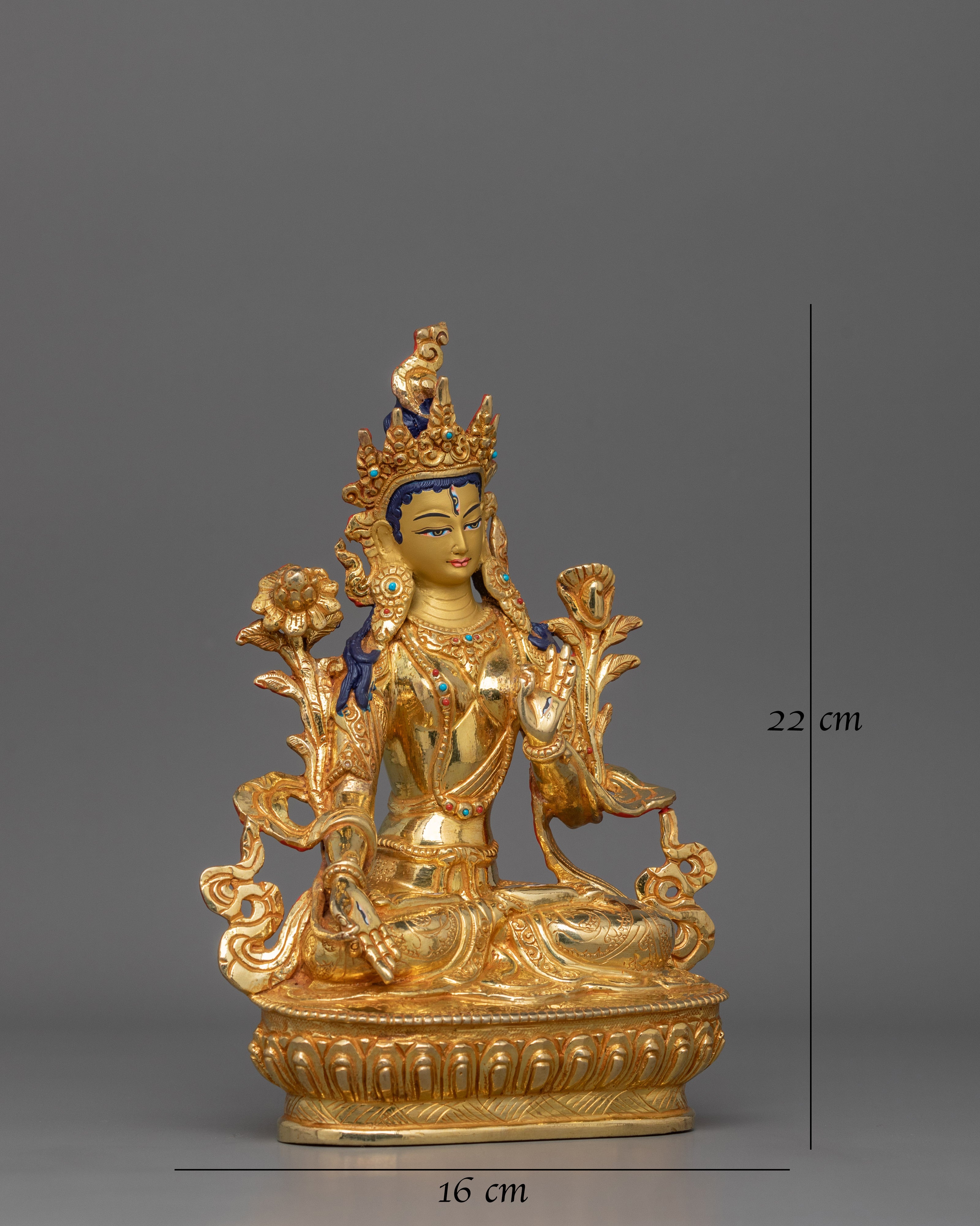 Historical Seven Eyes White Tara