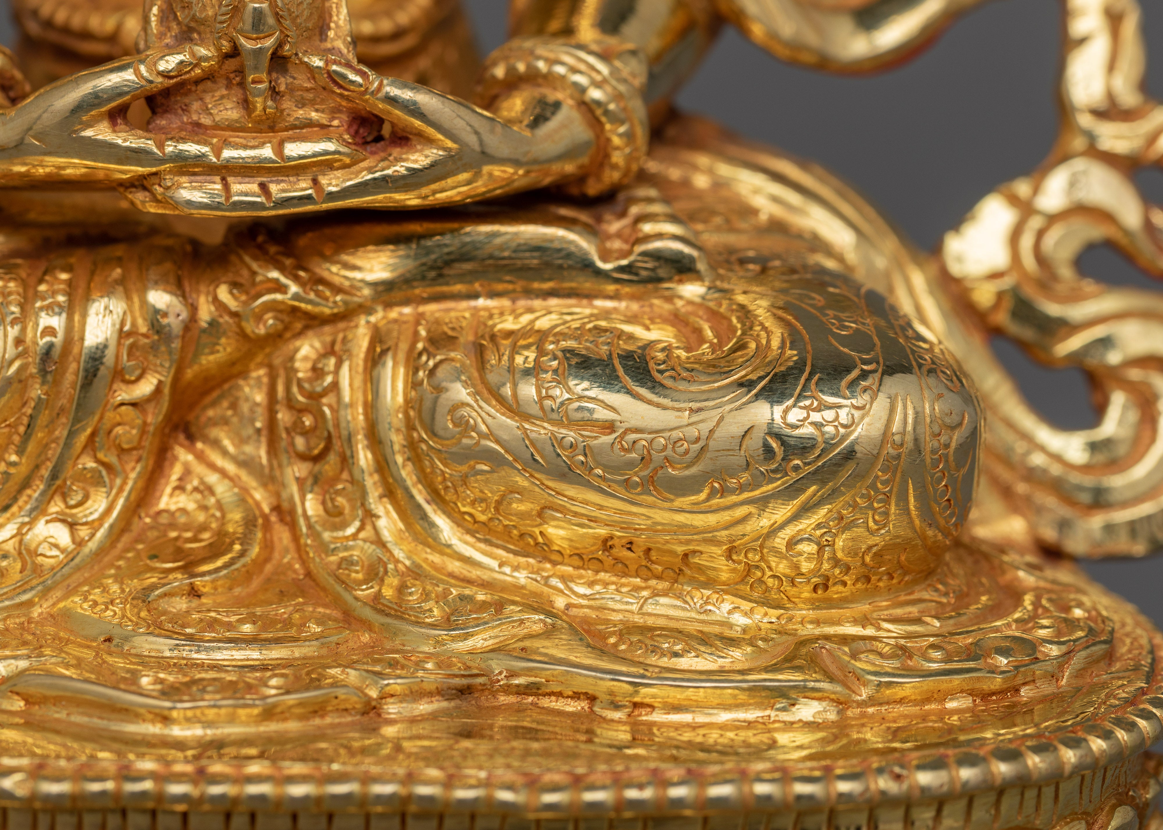 Himalayan Longevity Deity Amitayus Statue | Spiritual Master and Protector