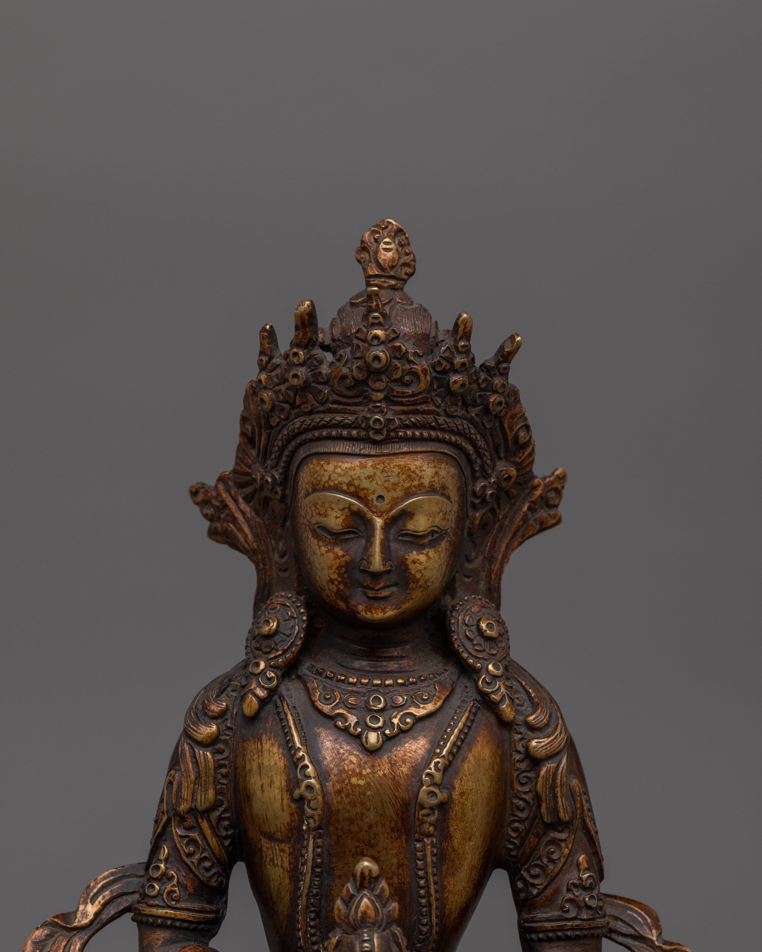 Historical Longevity Deity Amitayus | Made in Nepal