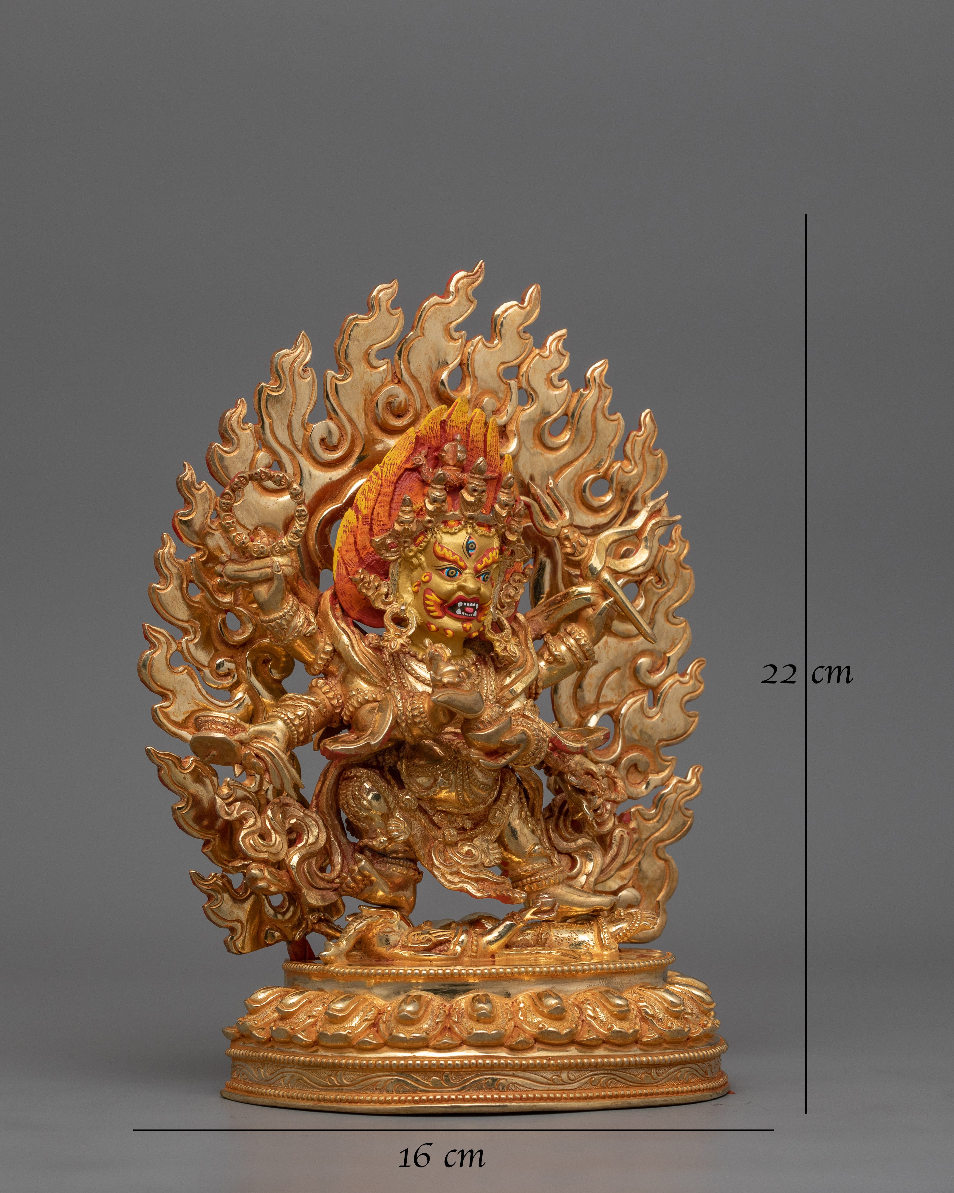 Dharma Protector Deity Six Armed Mahakala