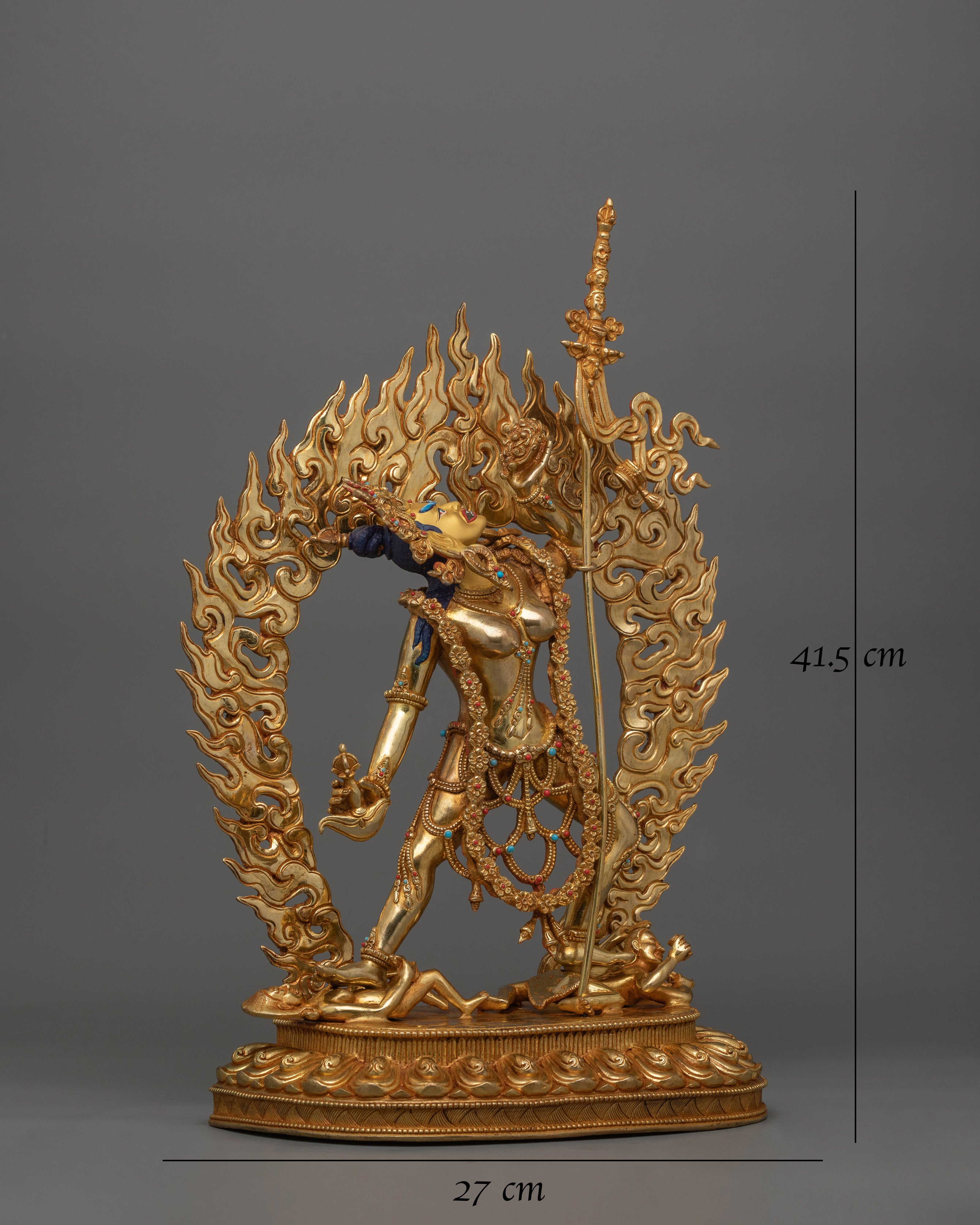 24k-gold-gilded-vajrayogini statue