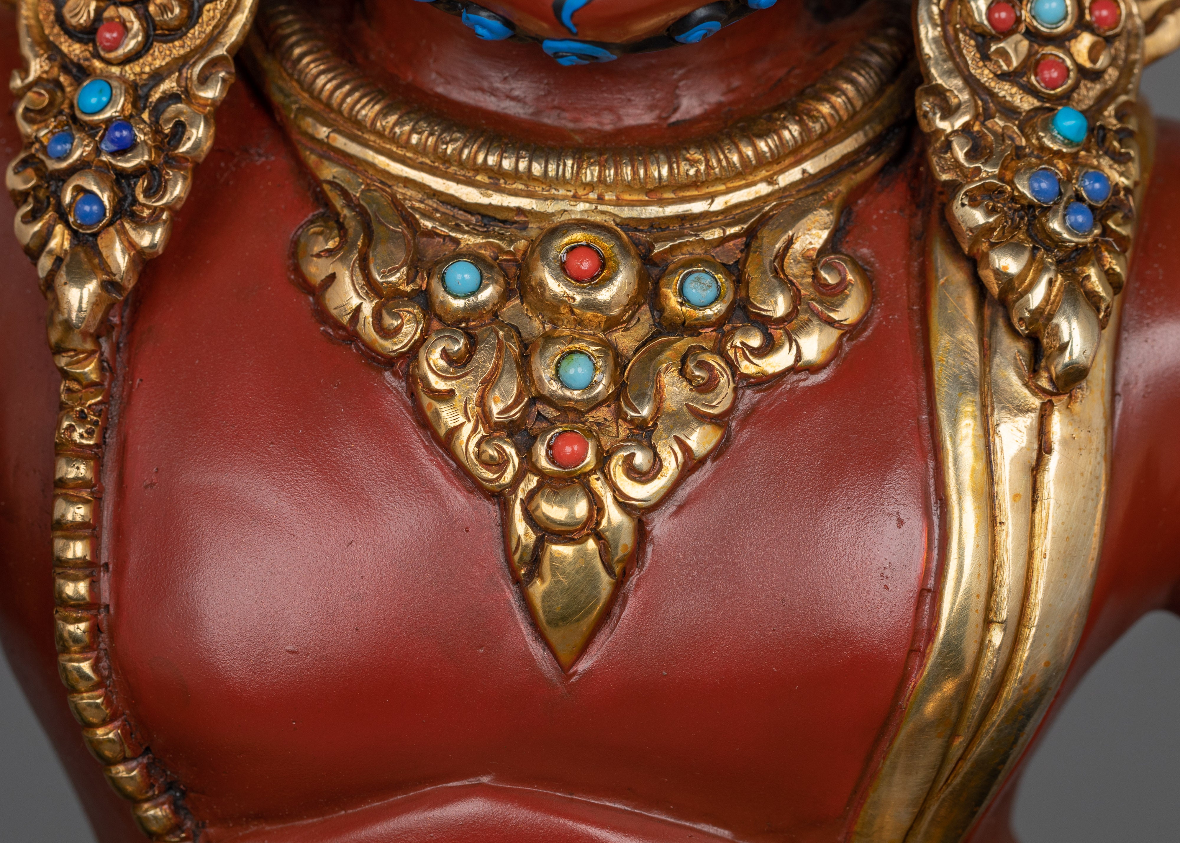 Handmade Sculpture of Namtoshe | Tibetan Deity of Wisdom and Protection