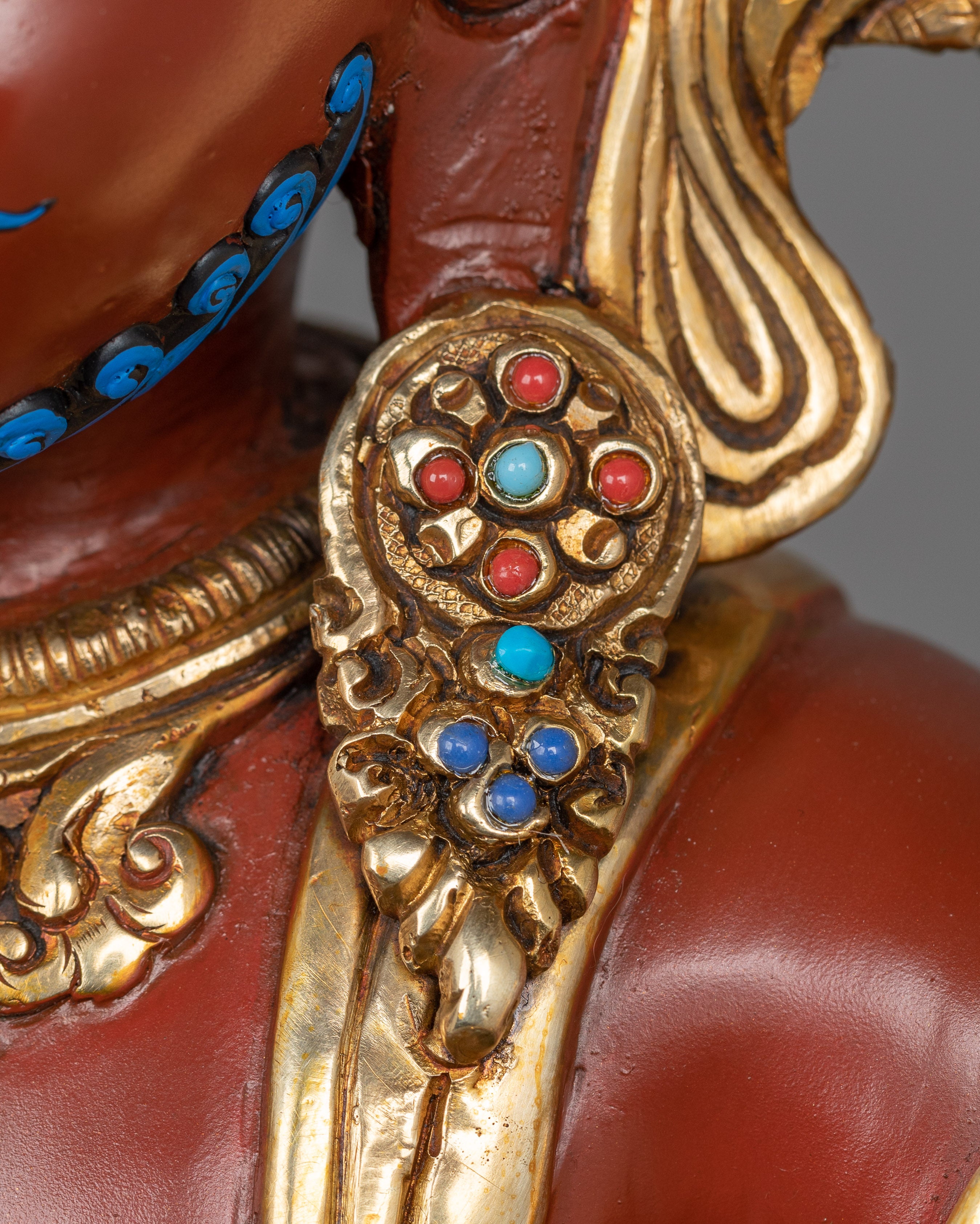 Handmade Sculpture of Namtoshe | Tibetan Deity of Wisdom and Protection