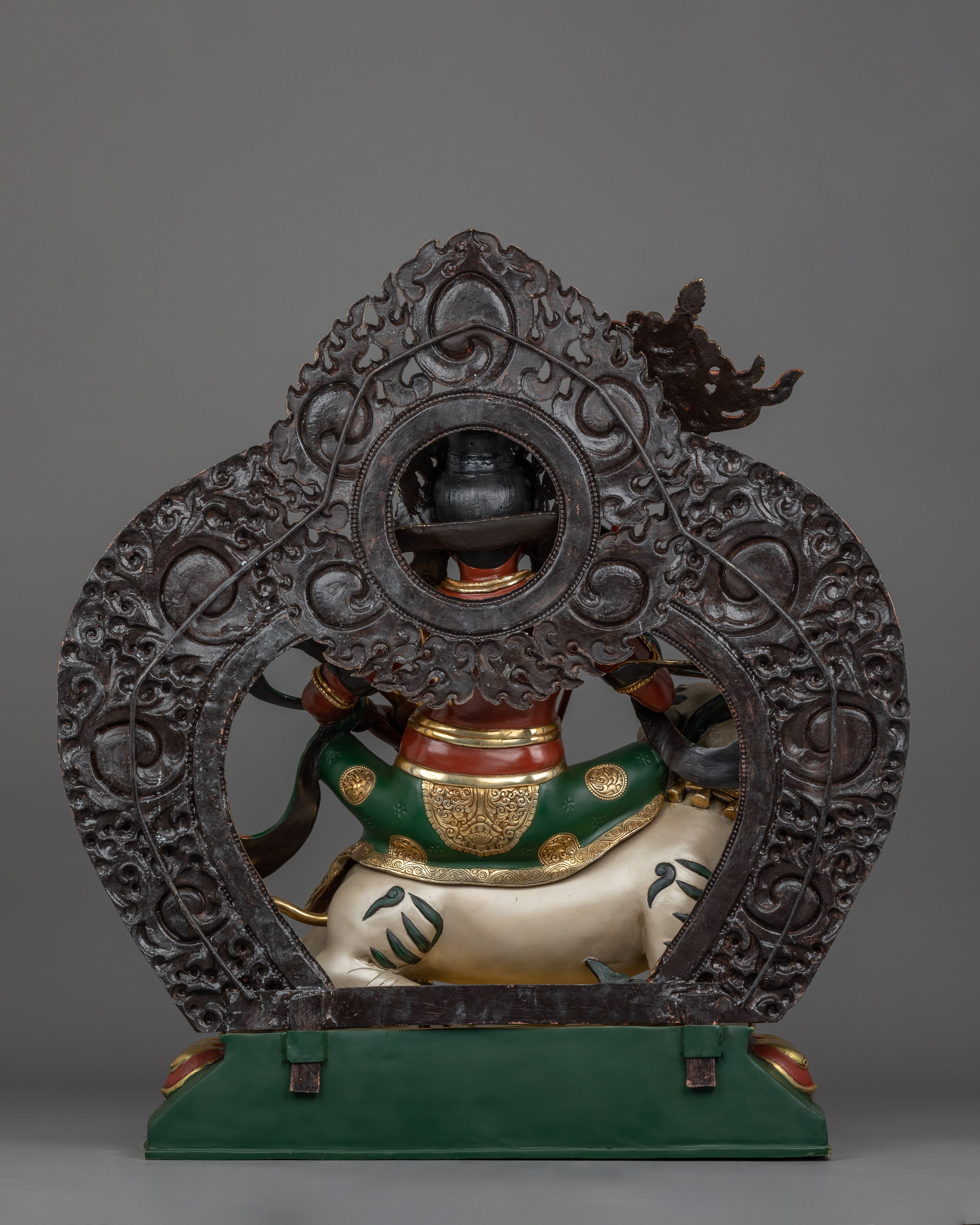 Handmade Sculpture of Namtoshe | Tibetan Deity of Wisdom and Protection