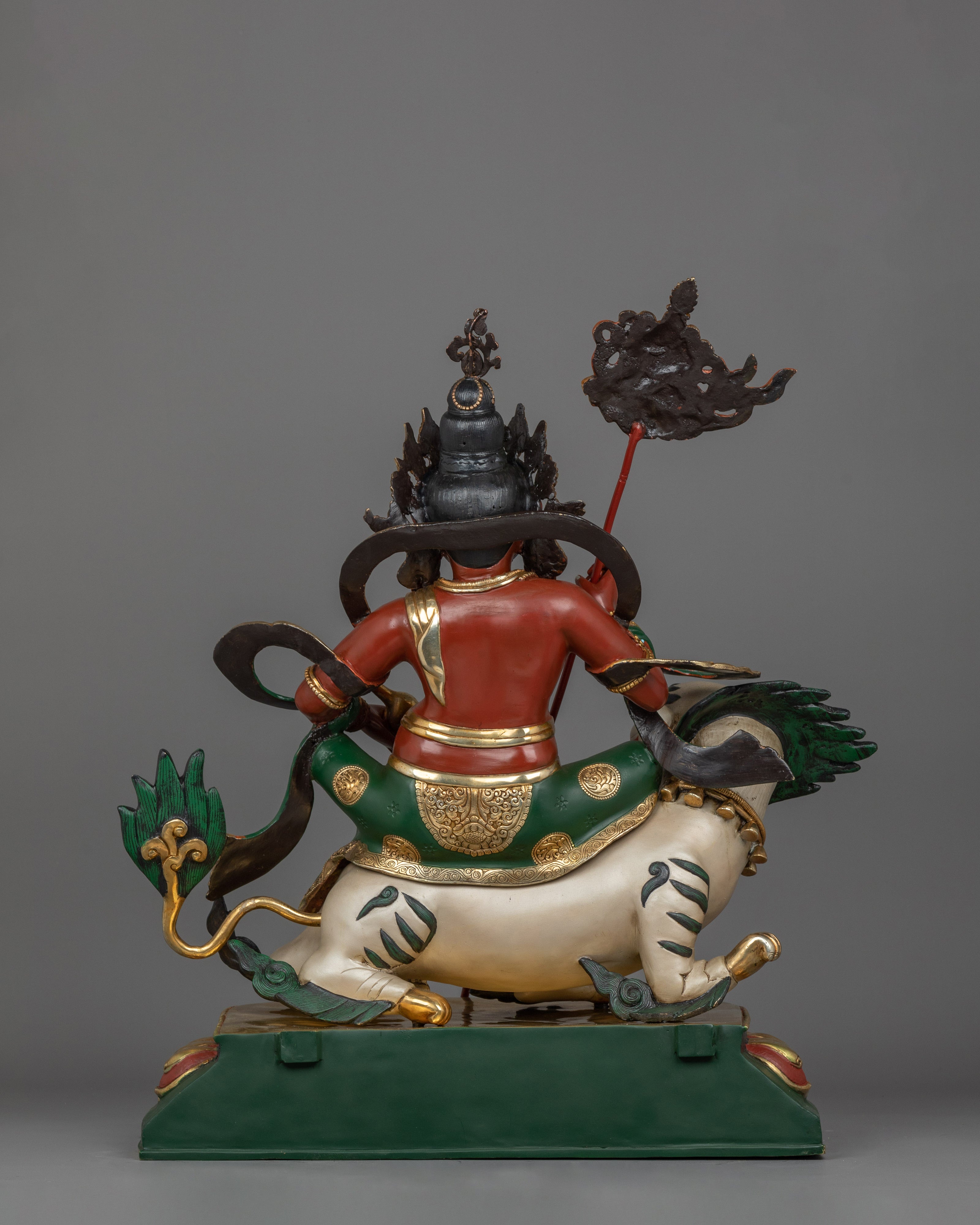 Handmade Sculpture of Namtoshe | Tibetan Deity of Wisdom and Protection