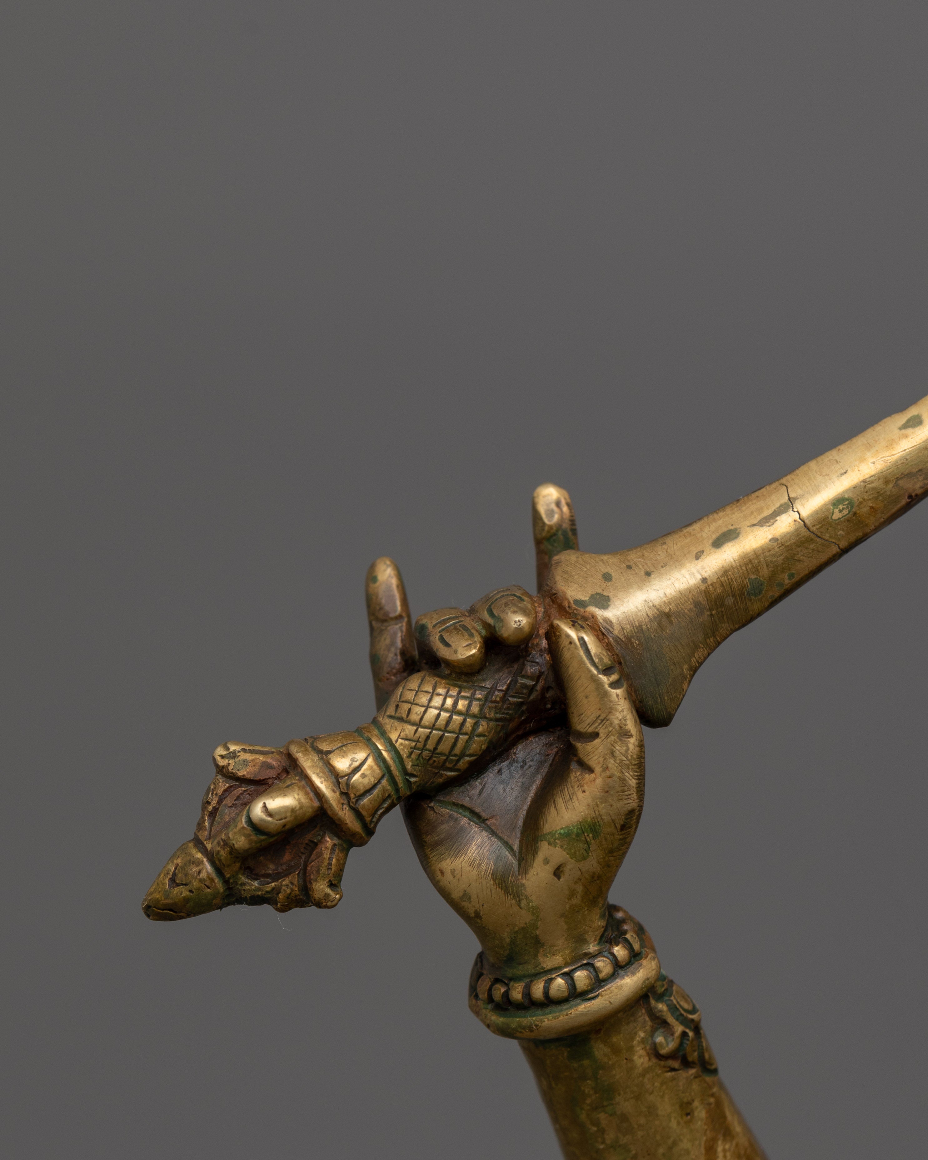 Historical Deity Manjushri Statue | Tibetan Bodhisattva Wisdom Deity