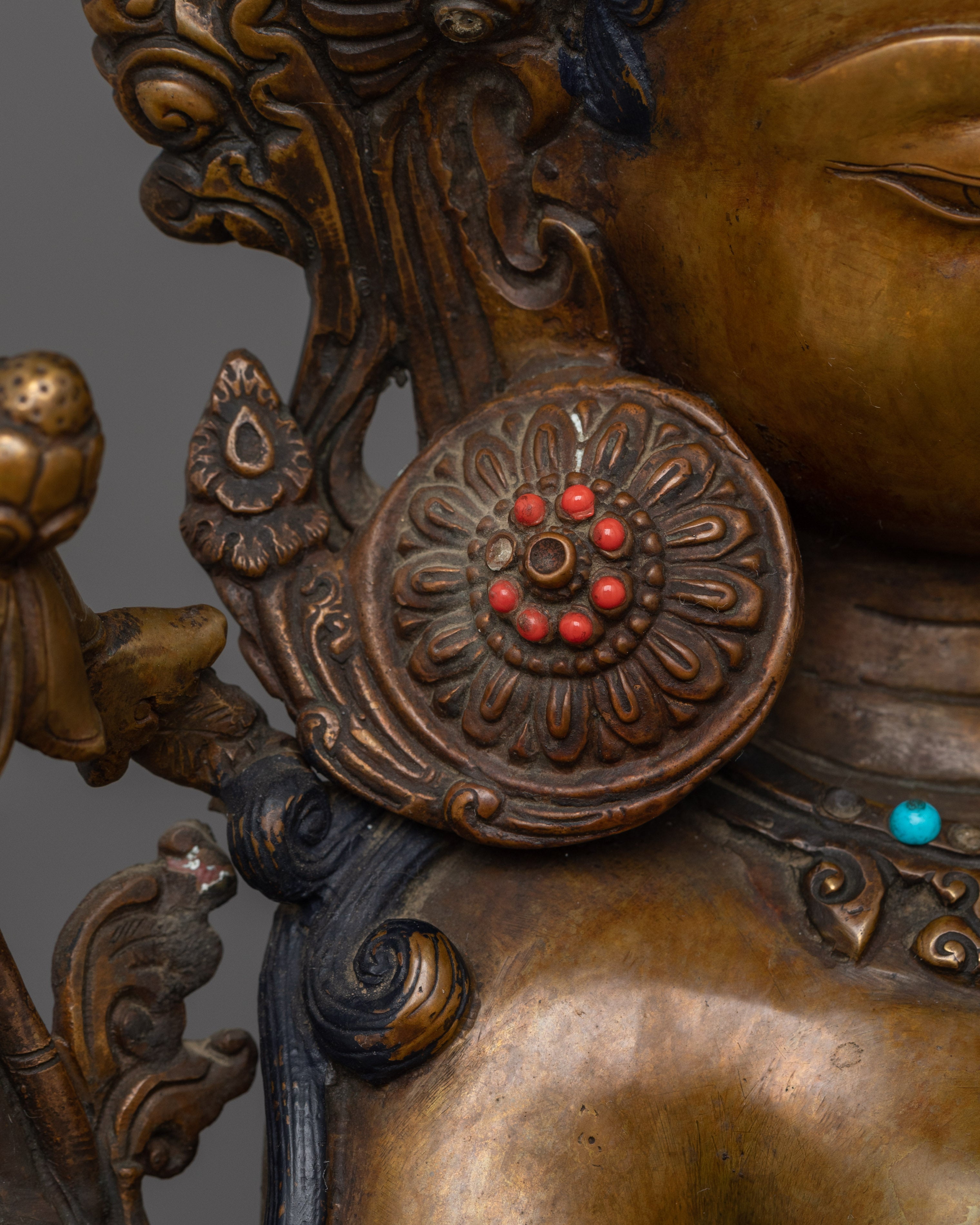 Shyamatara Beloved Deity Sculpture | Tibetan Buddhist Goddess for Altar