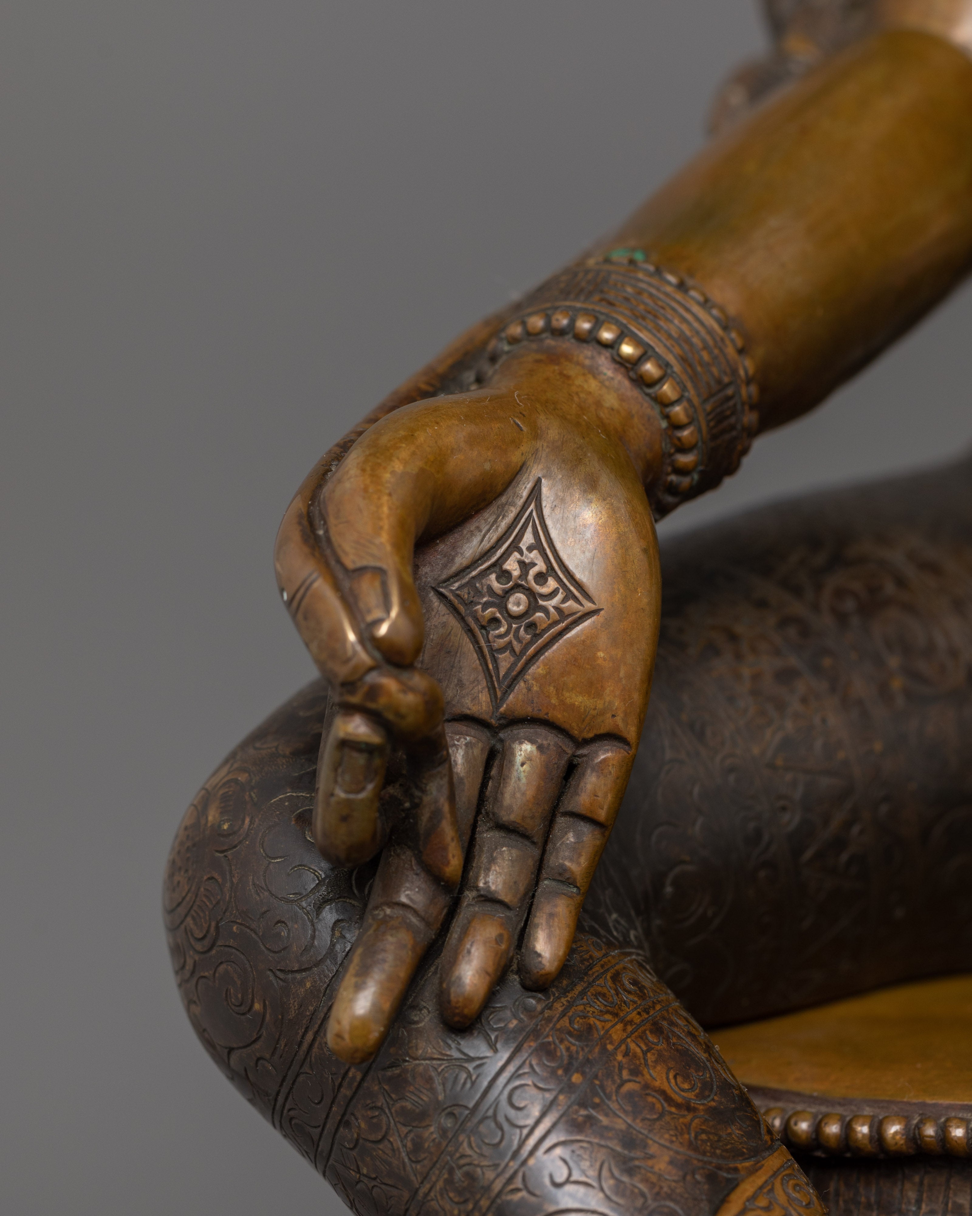 Shyamatara Beloved Deity Sculpture | Tibetan Buddhist Goddess for Altar