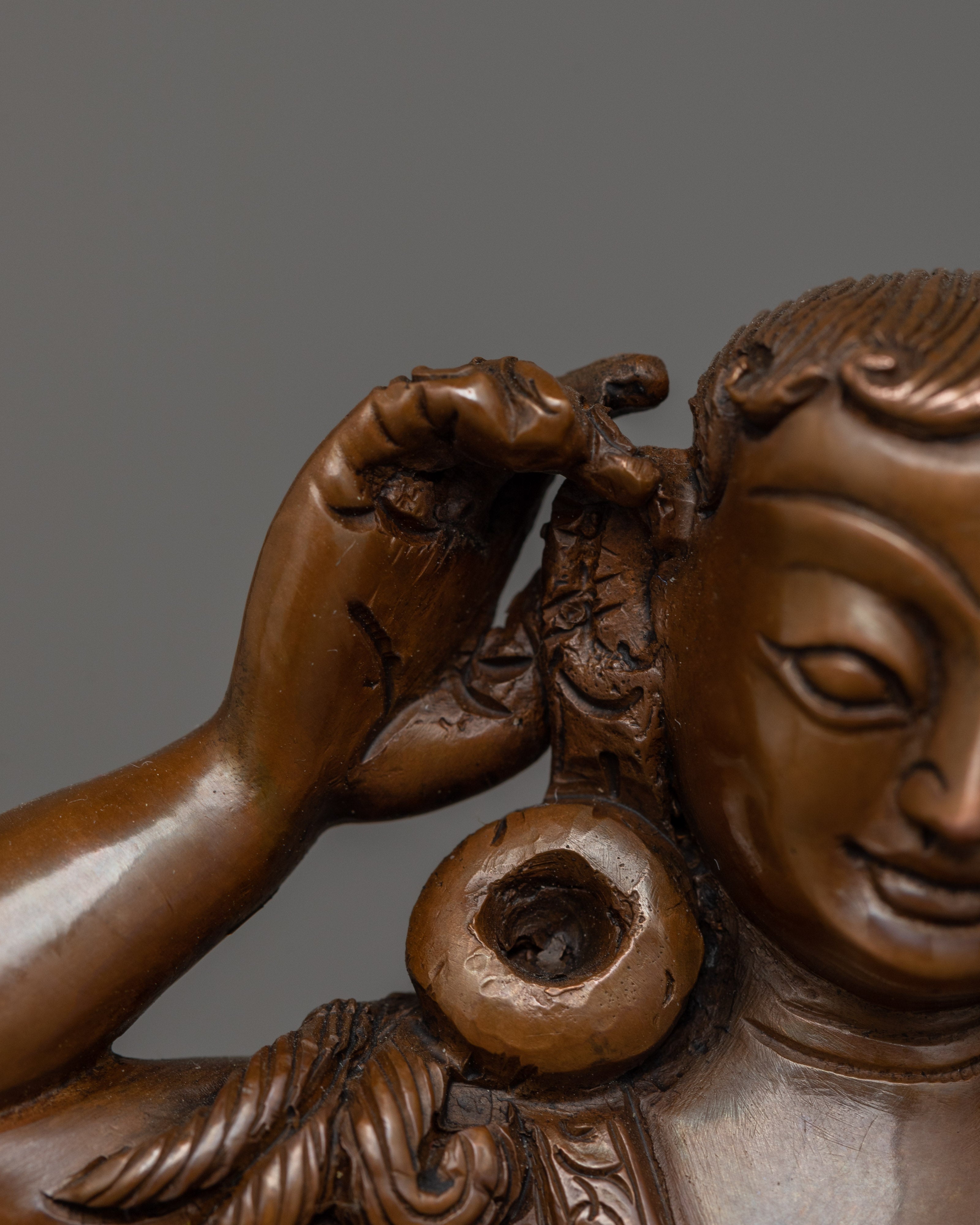 Tibetan Figurine of Milarepa | Himalayan Yogi, and Spiritual Master