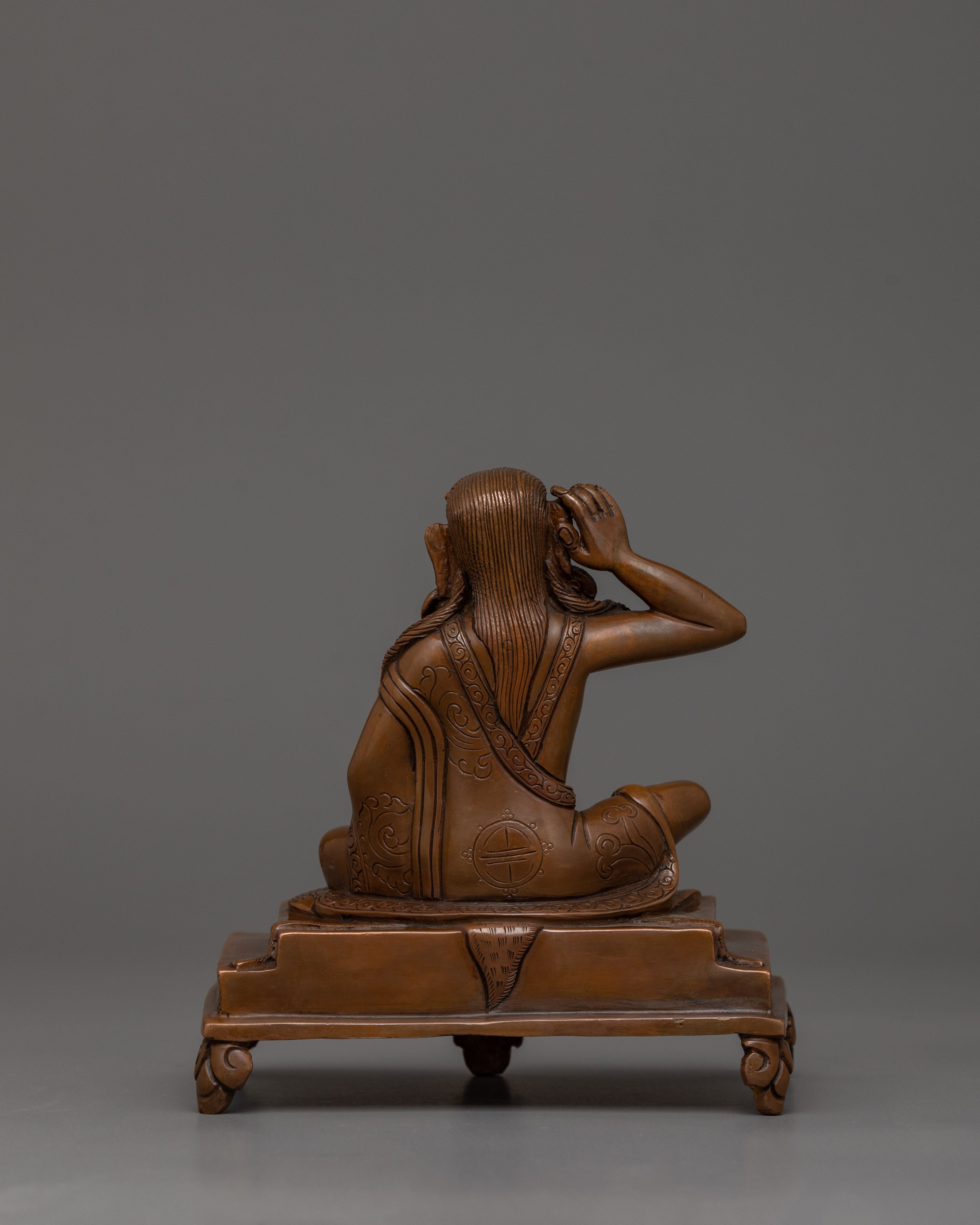 Tibetan Figurine of Milarepa | Himalayan Yogi, and Spiritual Master