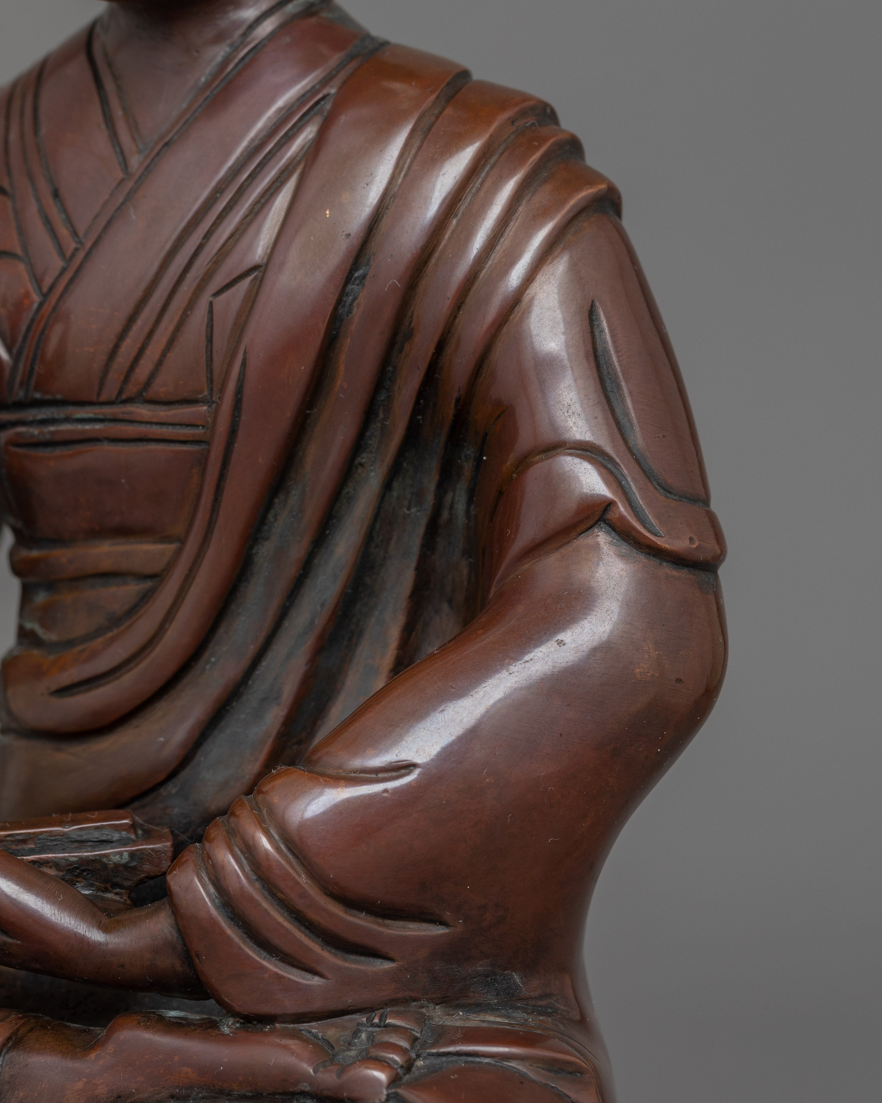 Handmade 8th Karmapa Figurine | Tibetan Buddhist Master and Spiritual Leader