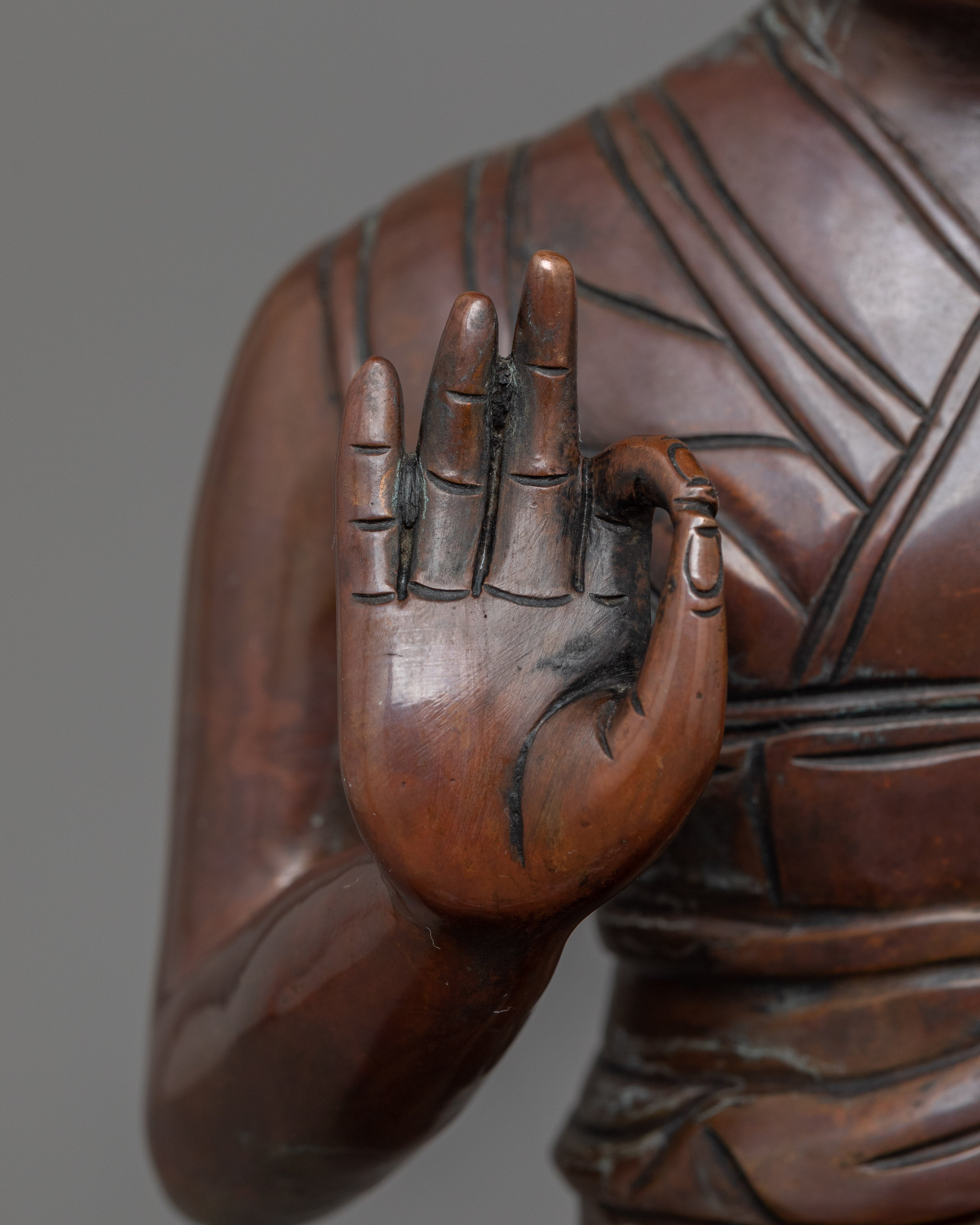 Handmade 8th Karmapa Figurine | Tibetan Buddhist Master and Spiritual Leader