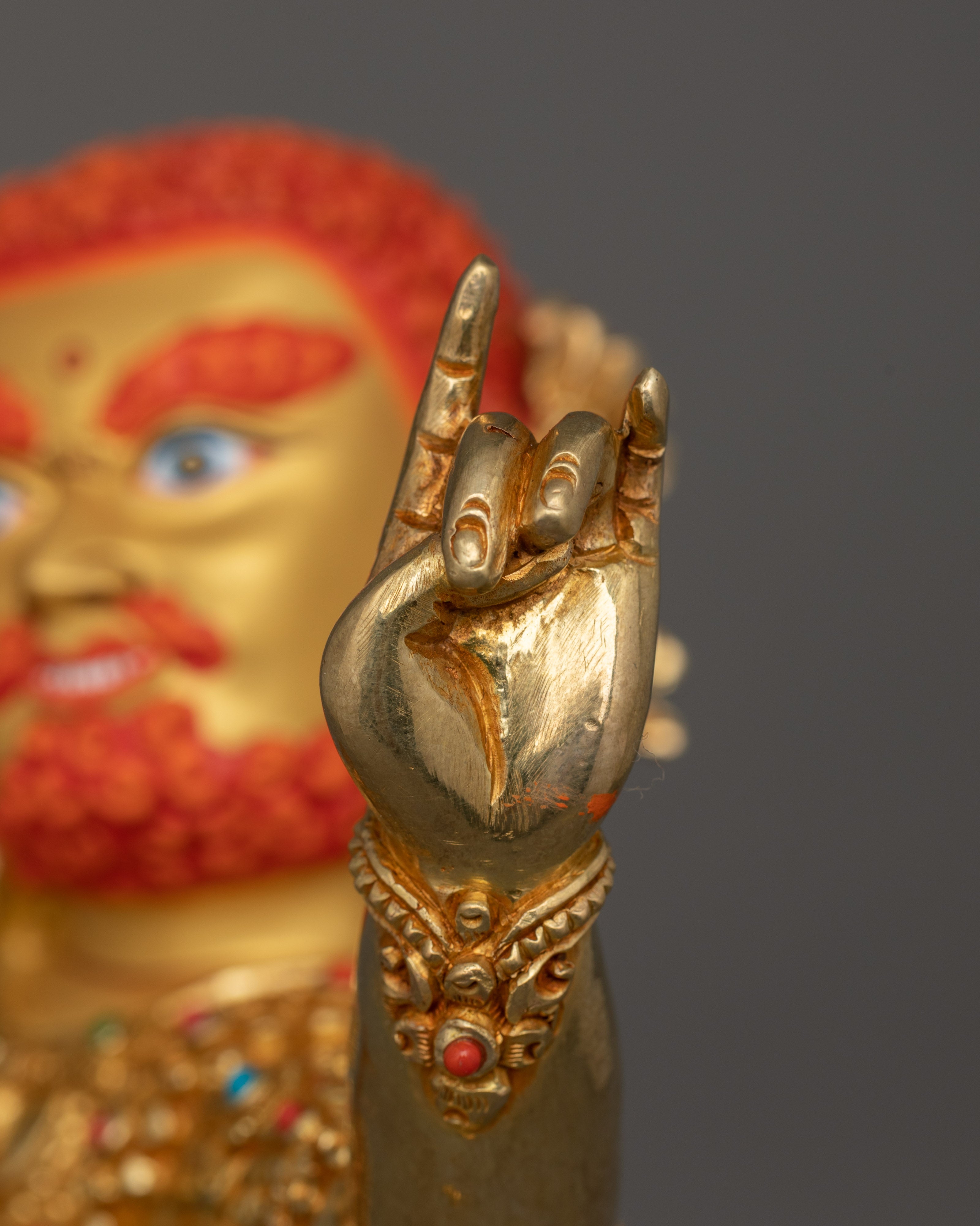 Himalayan Figurine of Mahasiddha Virupa | Tantric Master and Spiritual Healer