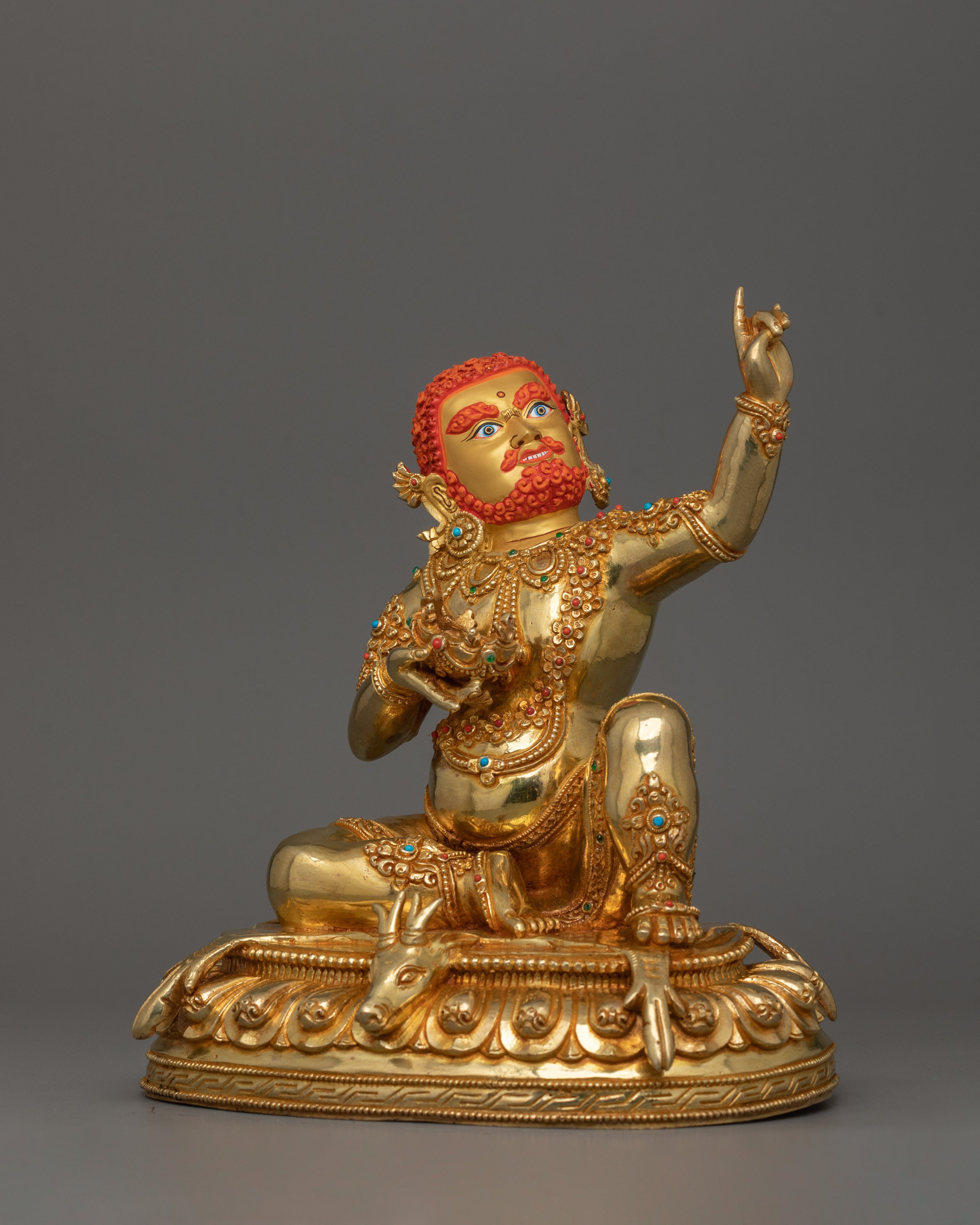 Himalayan Figurine of Mahasiddha Virupa | Tantric Master and Spiritual Healer