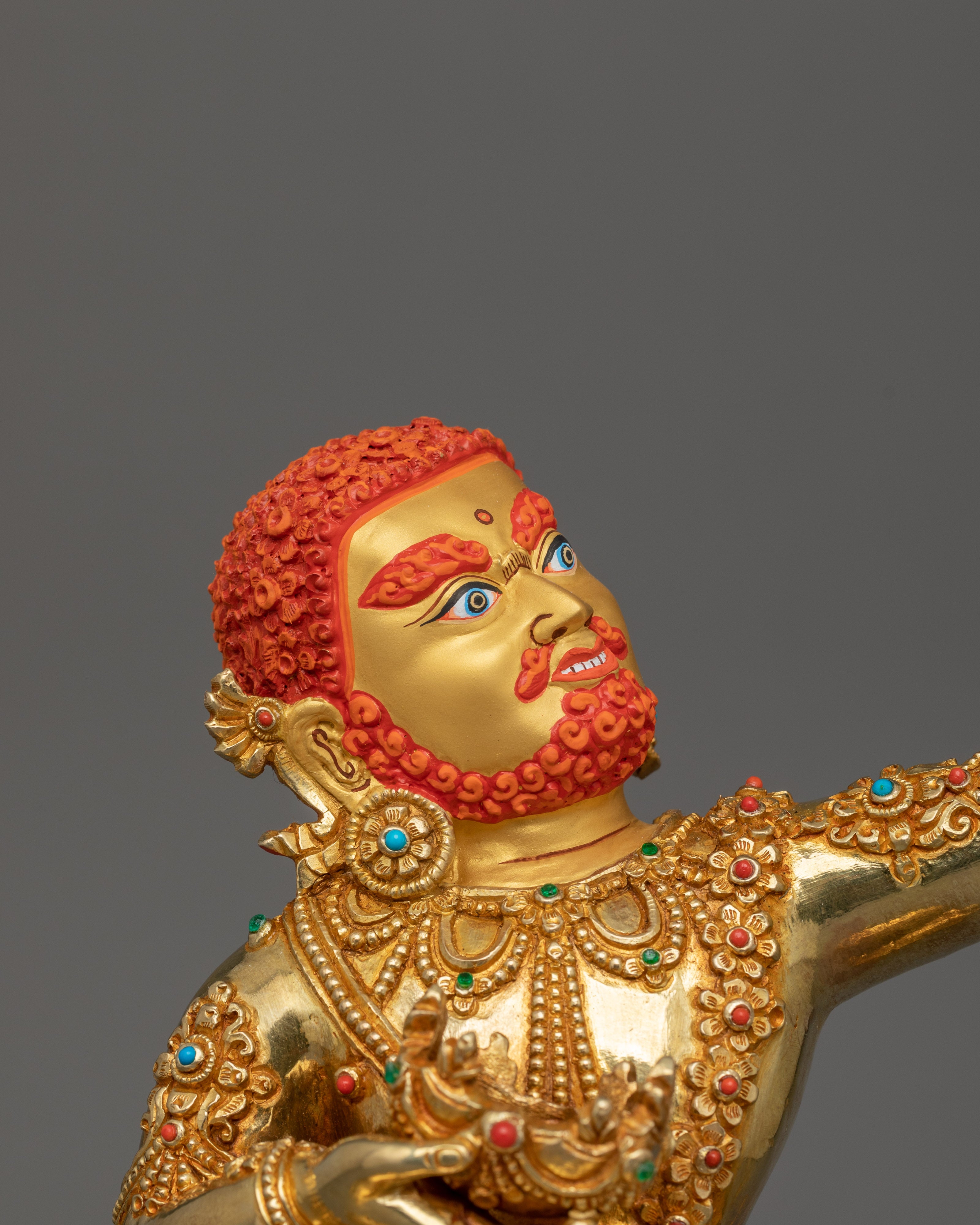 Himalayan Figurine of Mahasiddha Virupa | Tantric Master and Spiritual Healer