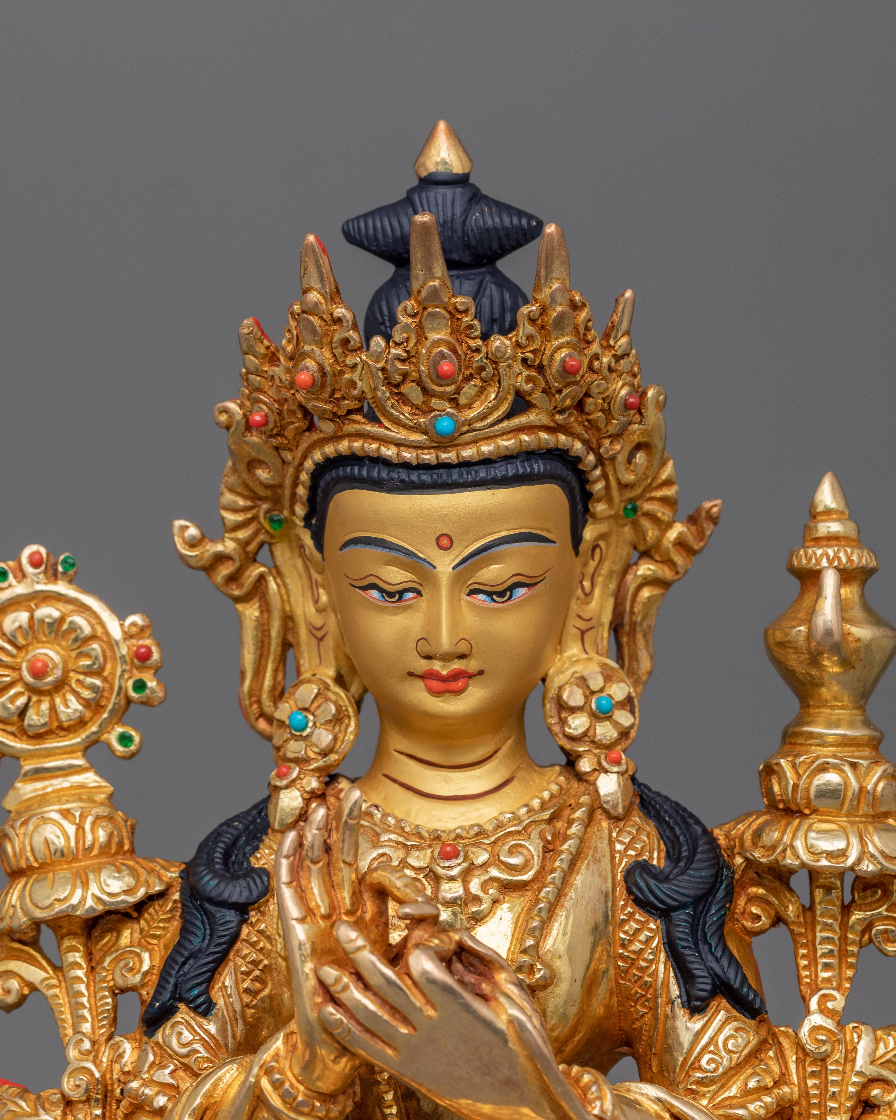 Sculpture of Future Buddha Maitreya | Buddha of Compassion and Hope