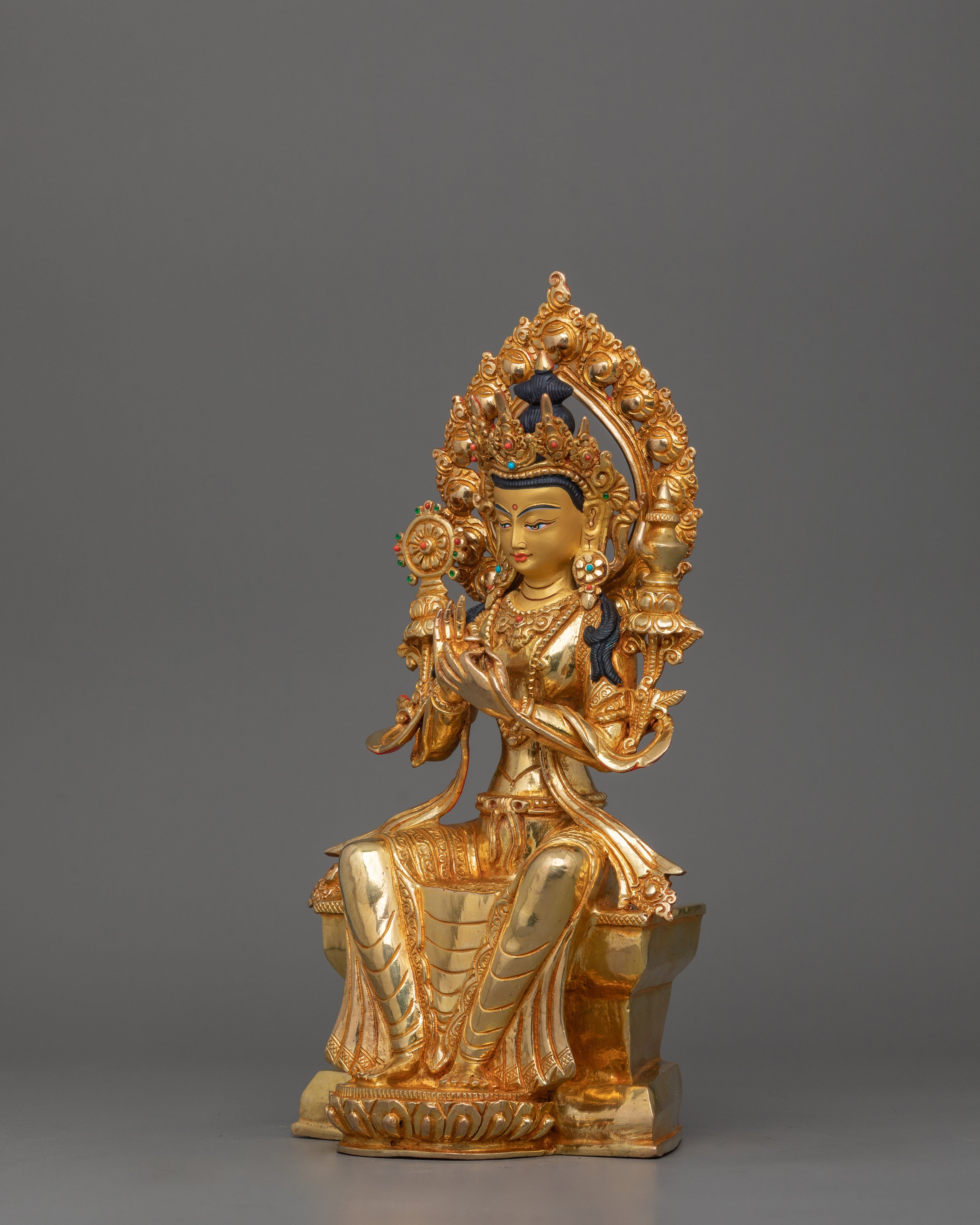 Sculpture of Future Buddha Maitreya | Buddha of Compassion and Hope