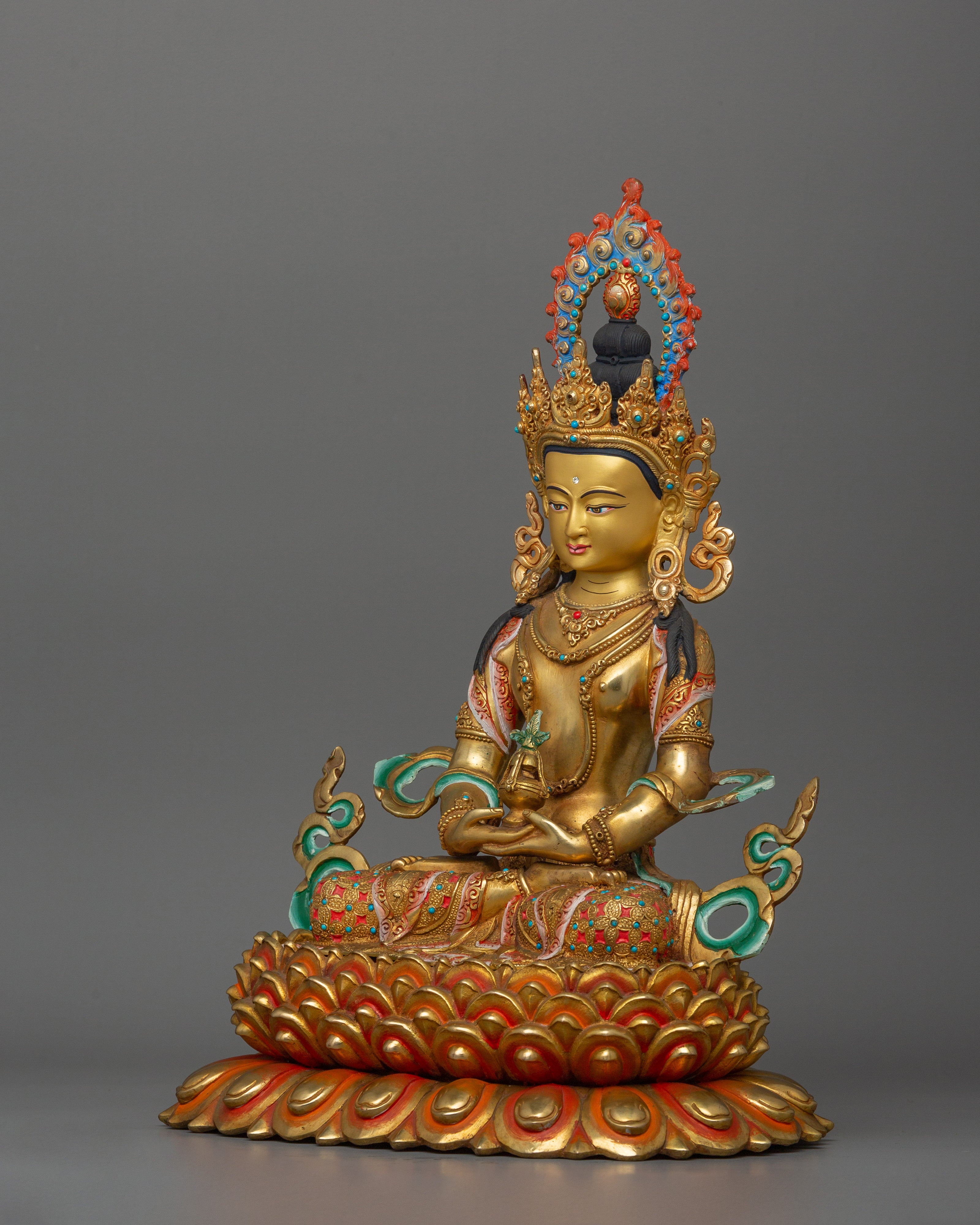 Long Life Amitayus Statue | Beautiful Himalayan Artwork