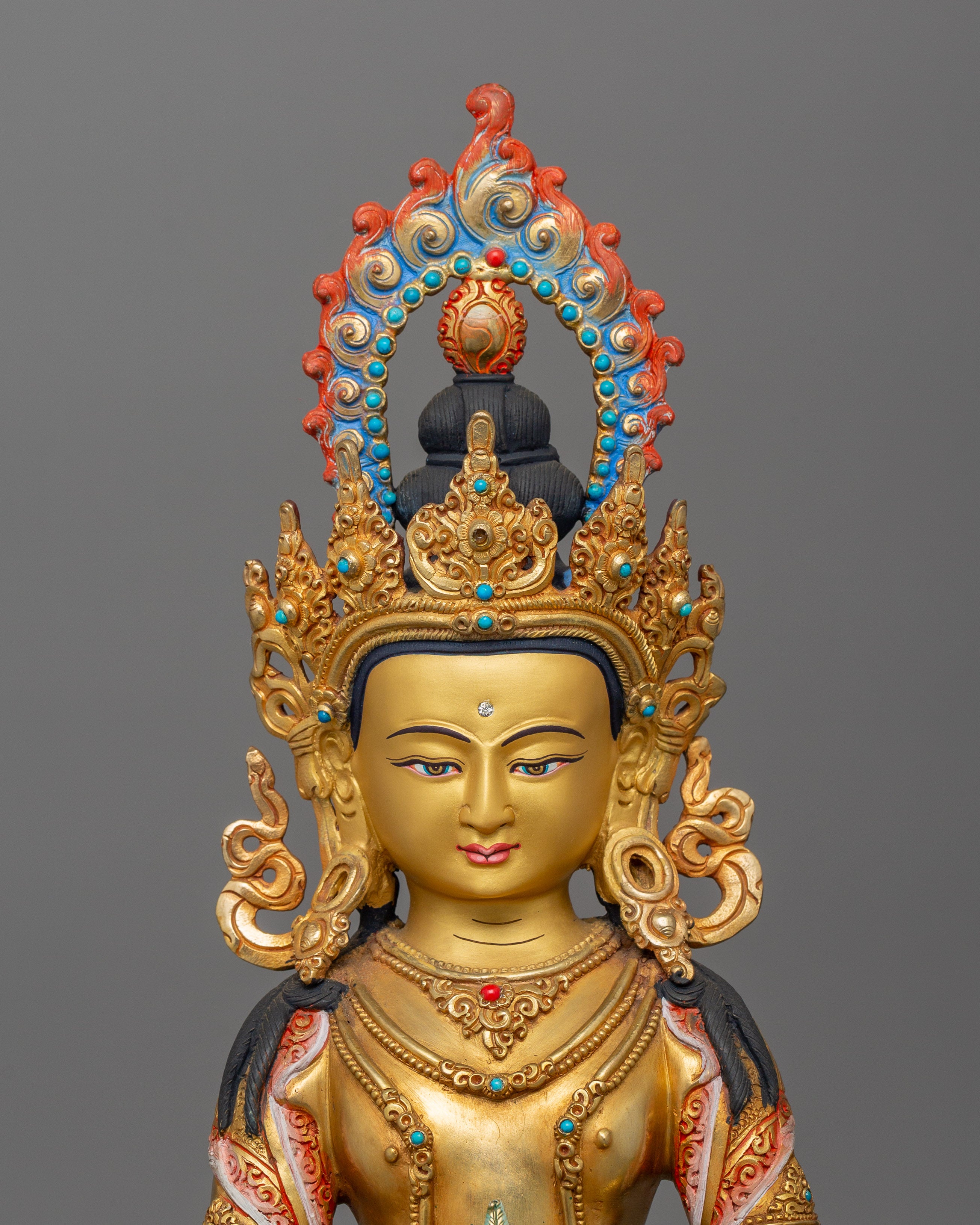 Long Life Amitayus Statue | Beautiful Himalayan Artwork