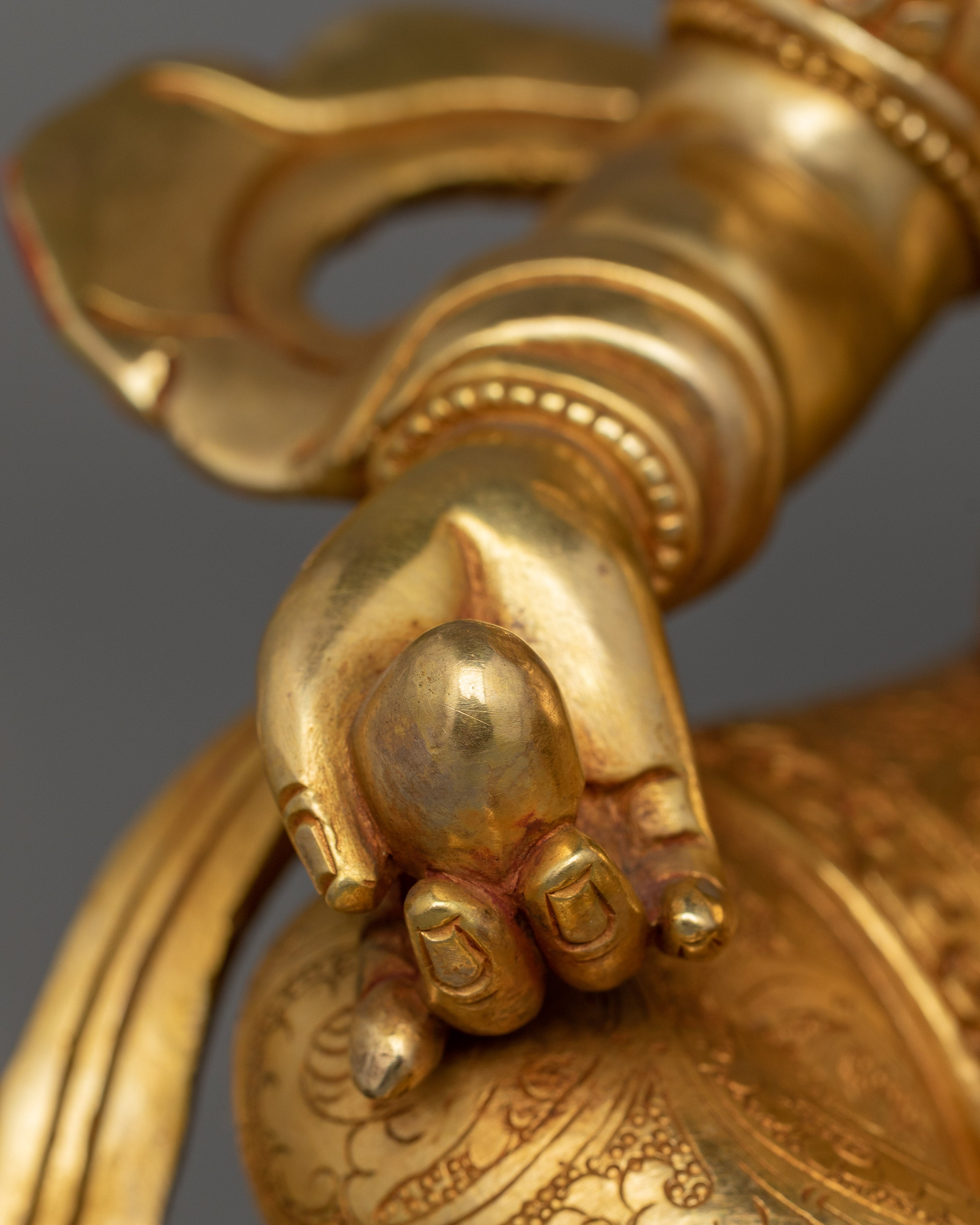 Sculpture of Wealth Deity Dzambhala | Buddha of Prosperity and Abundance