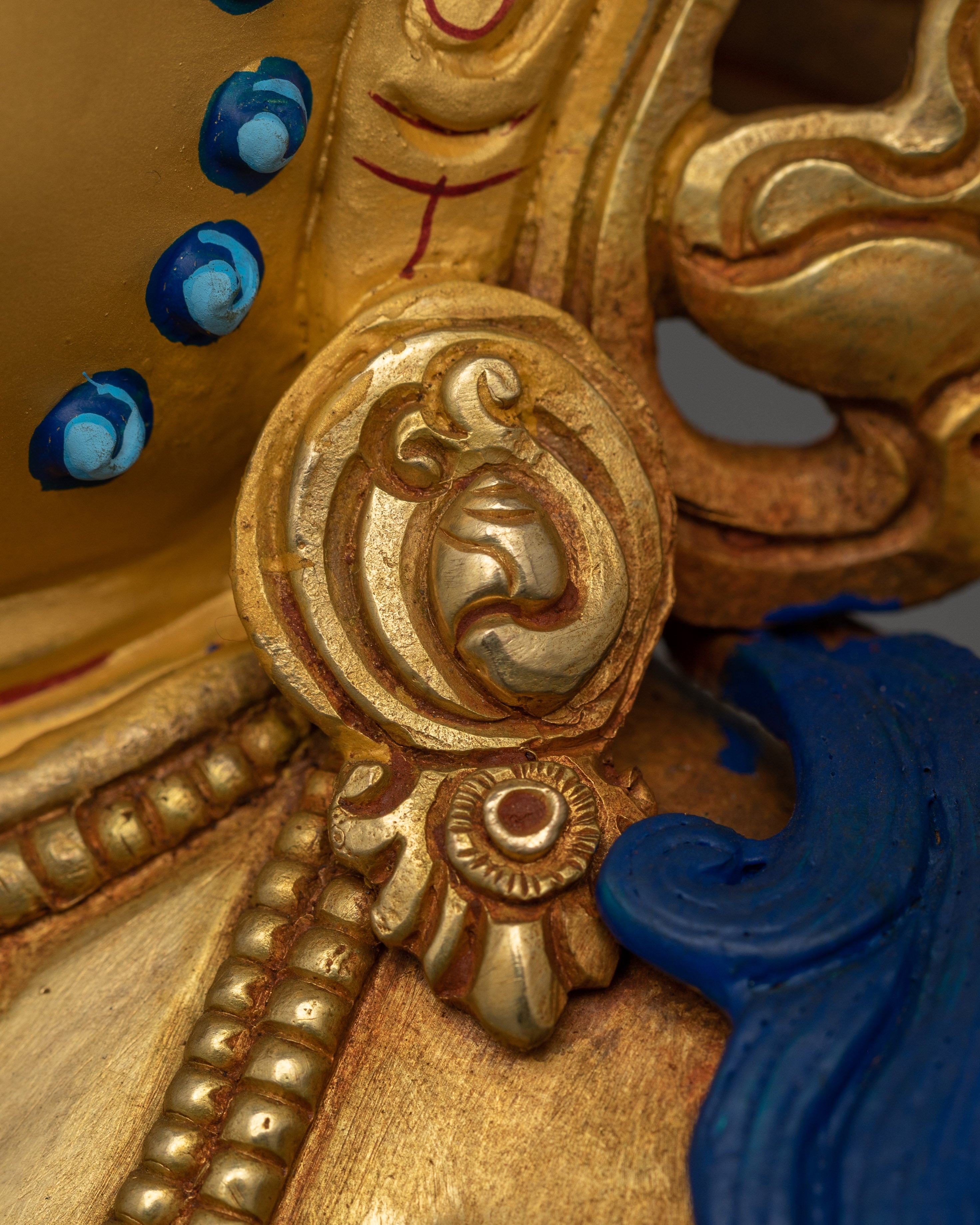 Sculpture of Wealth Deity Dzambhala | Buddha of Prosperity and Abundance